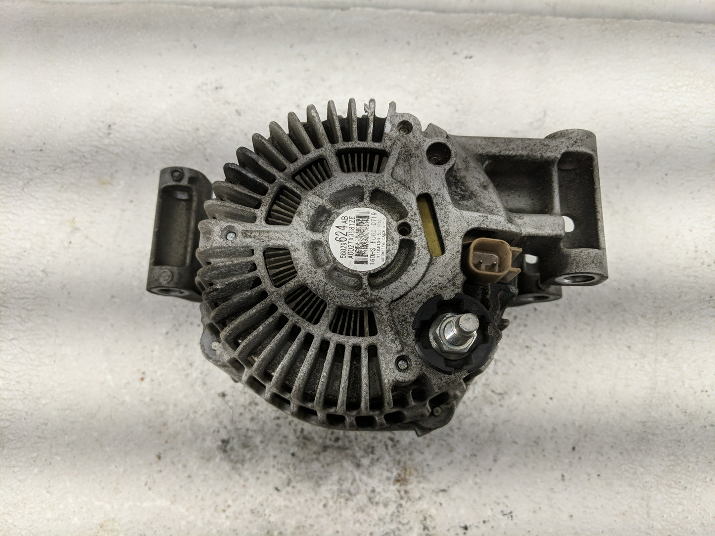 2014-2018 Jeep Cherokee Alternator Replacement Generator Charging Assembly Engine OEM P/N:160HS F062 56029624AB Fits OEM Use