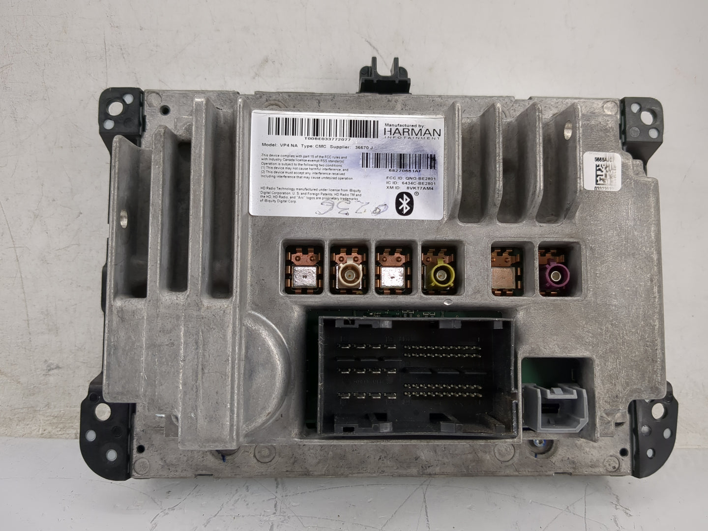 2015 Jeep Cherokee Information Display Screen - Oemusedautoparts1.com