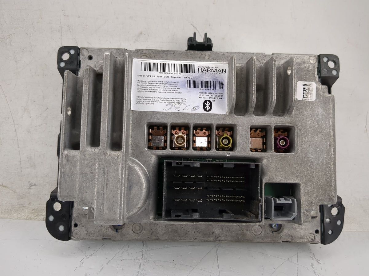 2015 Jeep Cherokee Information Radio Display Screen 1357747 - Oemusedautoparts1.com