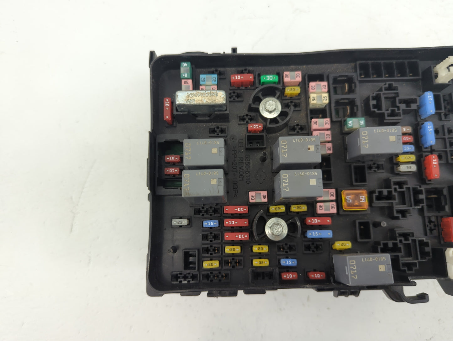 2015 Jeep Cherokee Fusebox Fuse Box Panel Relay Module P/N:68235118AB Fits OEM Used Auto Parts - Oemusedautoparts1.com