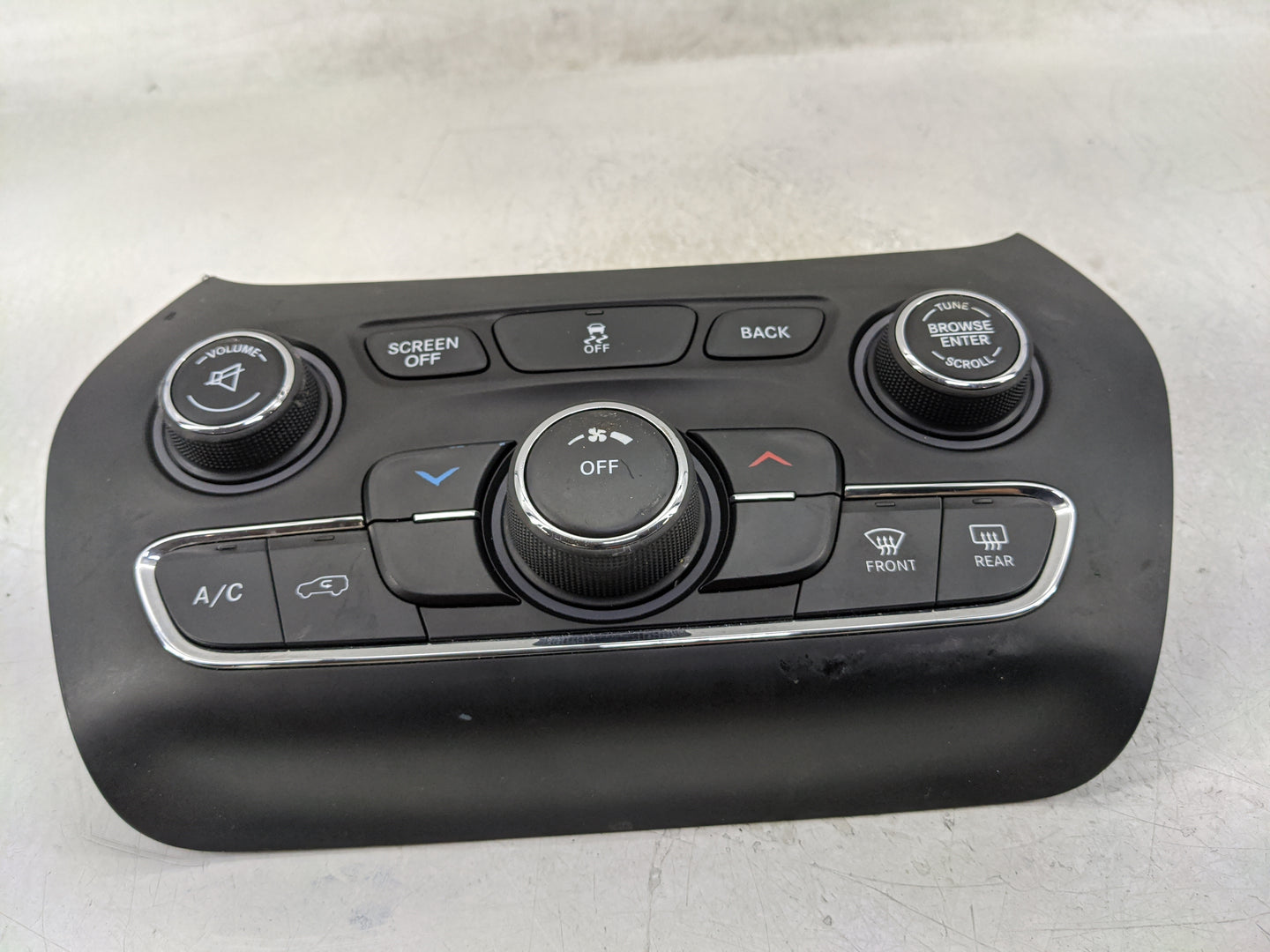 2015-2018 Jeep Cherokee Climate Control Module Temperature AC/Heater Replacement P/N:68249516AB Fits Fits 2015 2016 2017 201