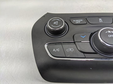 2015-2018 Jeep Cherokee Climate Control Module Temperature AC/Heater Replacement P/N:68249516AB Fits Fits 2015 2016 2017 2018 OEM Used Auto Parts