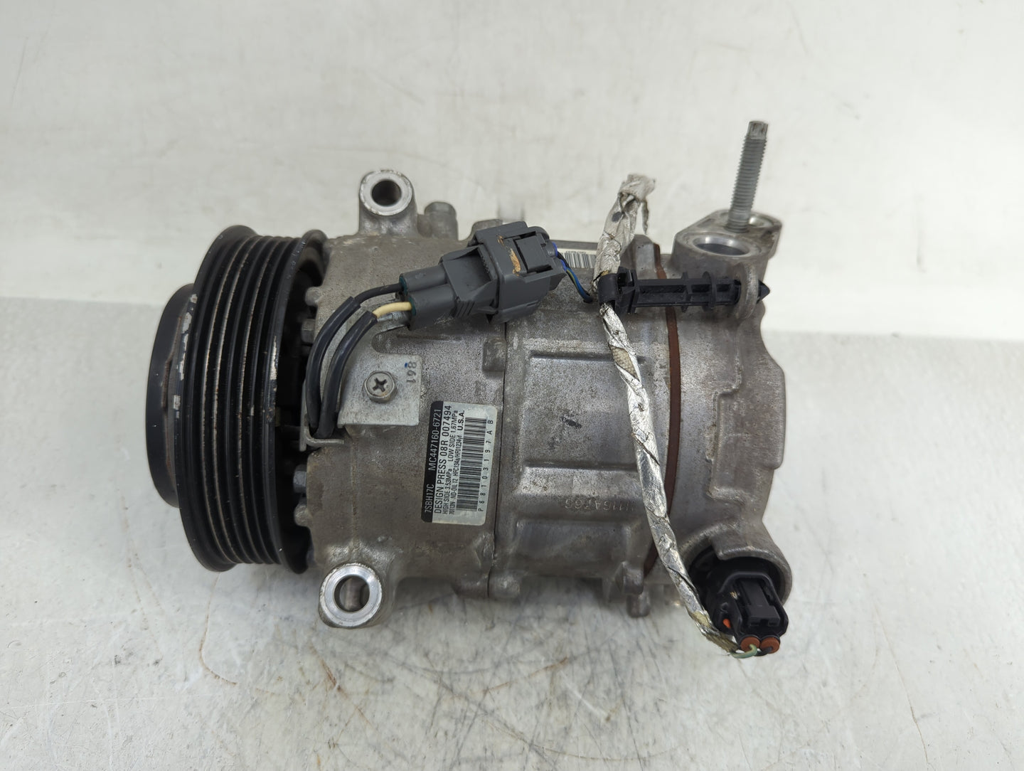 2014-2022 Jeep Cherokee Air Conditioning A/c Ac Compressor Oem - Oemusedautoparts1.com
