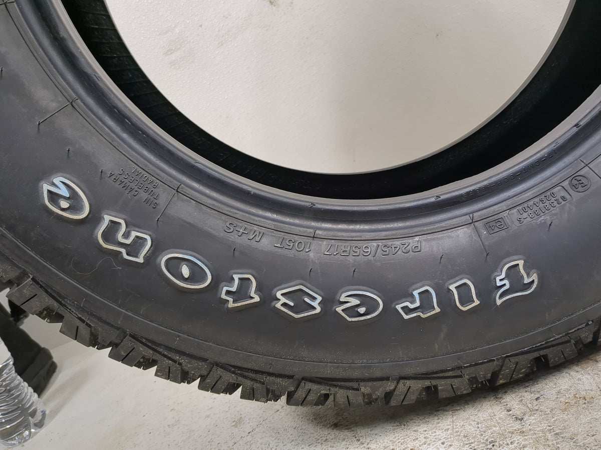 Used Tire 245/65R17 FIRESTONE DESTINATION A/T 105T - Tread Depth 12/32 - Oemusedautoparts1.com