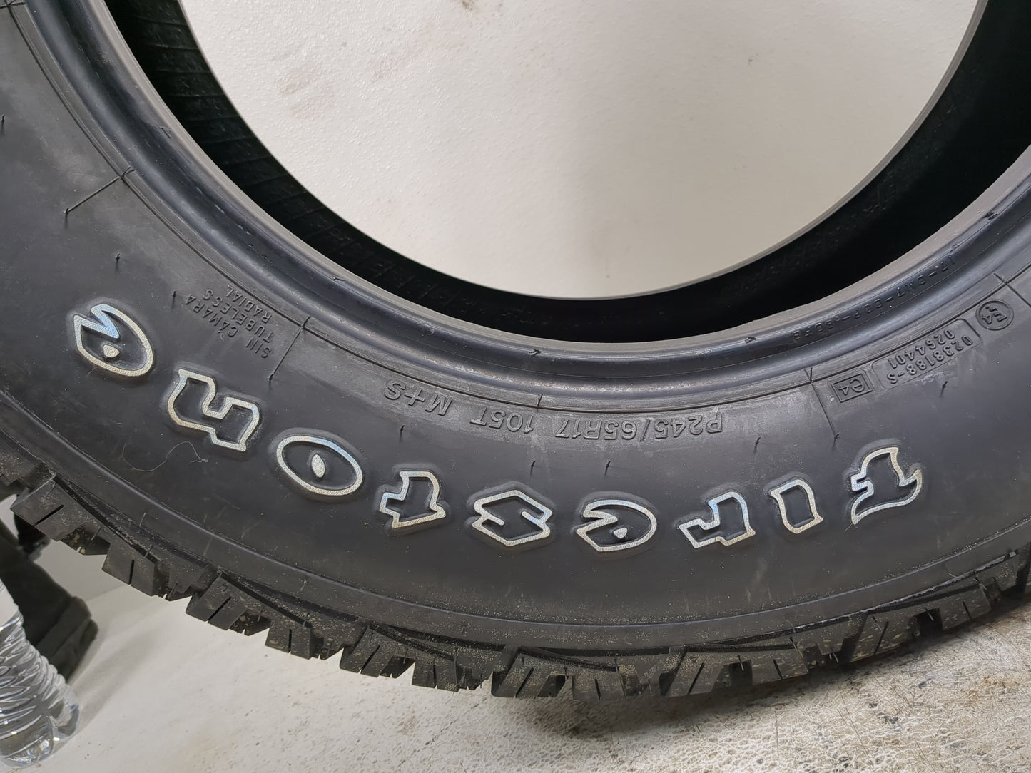 Used Tire 245/65R17 FIRESTONE DESTINATION A/T 105T - Tread Depth 12/32 - Oemusedautoparts1.com