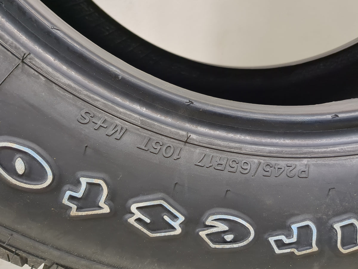 Used Tire 245/65R17 FIRESTONE DESTINATION A/T 105T - Tread Depth 12/32 - Oemusedautoparts1.com