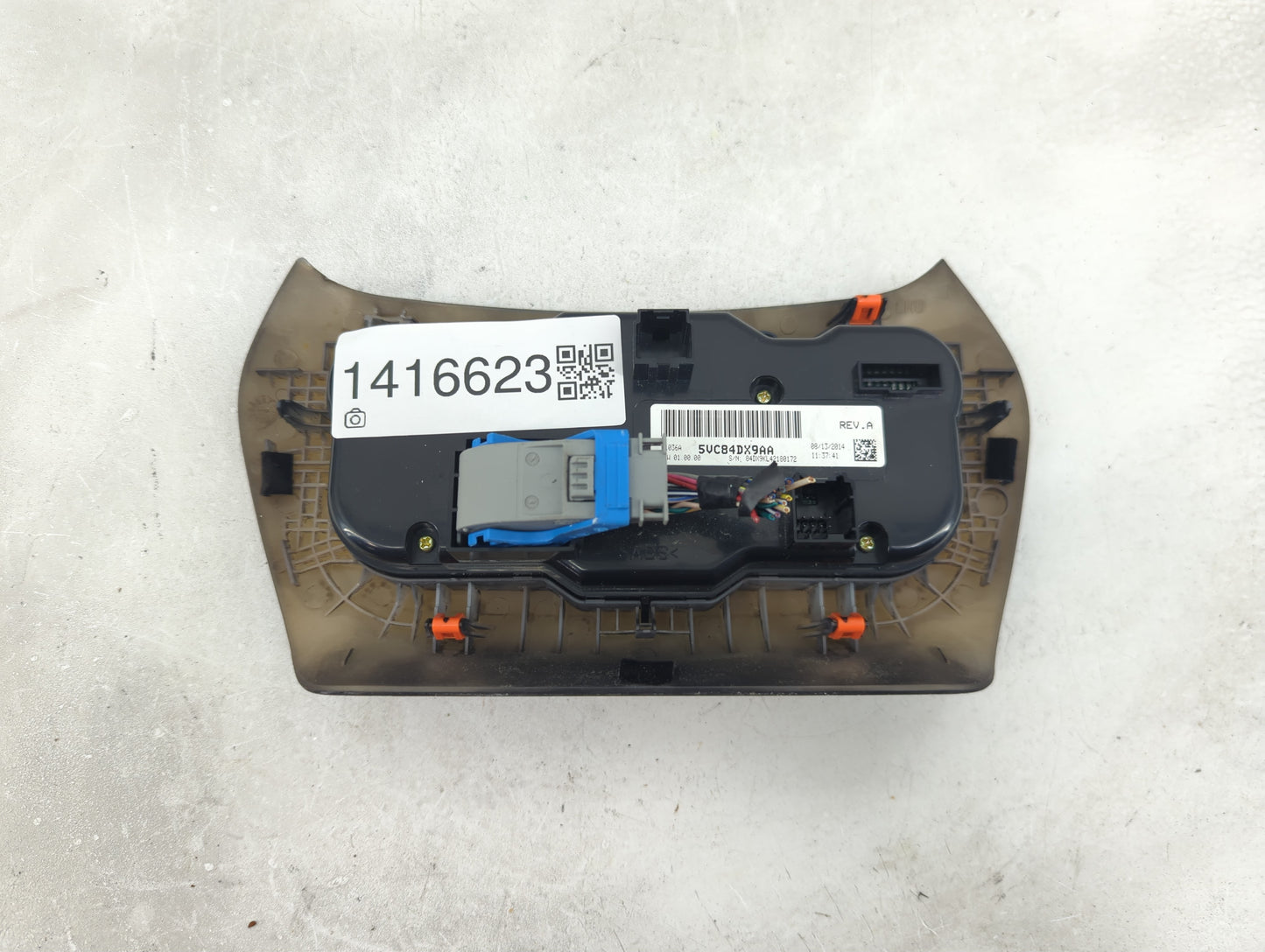 2015-2018 Jeep Cherokee Climate Control Module Temperature AC/Heater Replacement P/N:5VC84DX9AA Fits Fits 2015 2016 2017 201