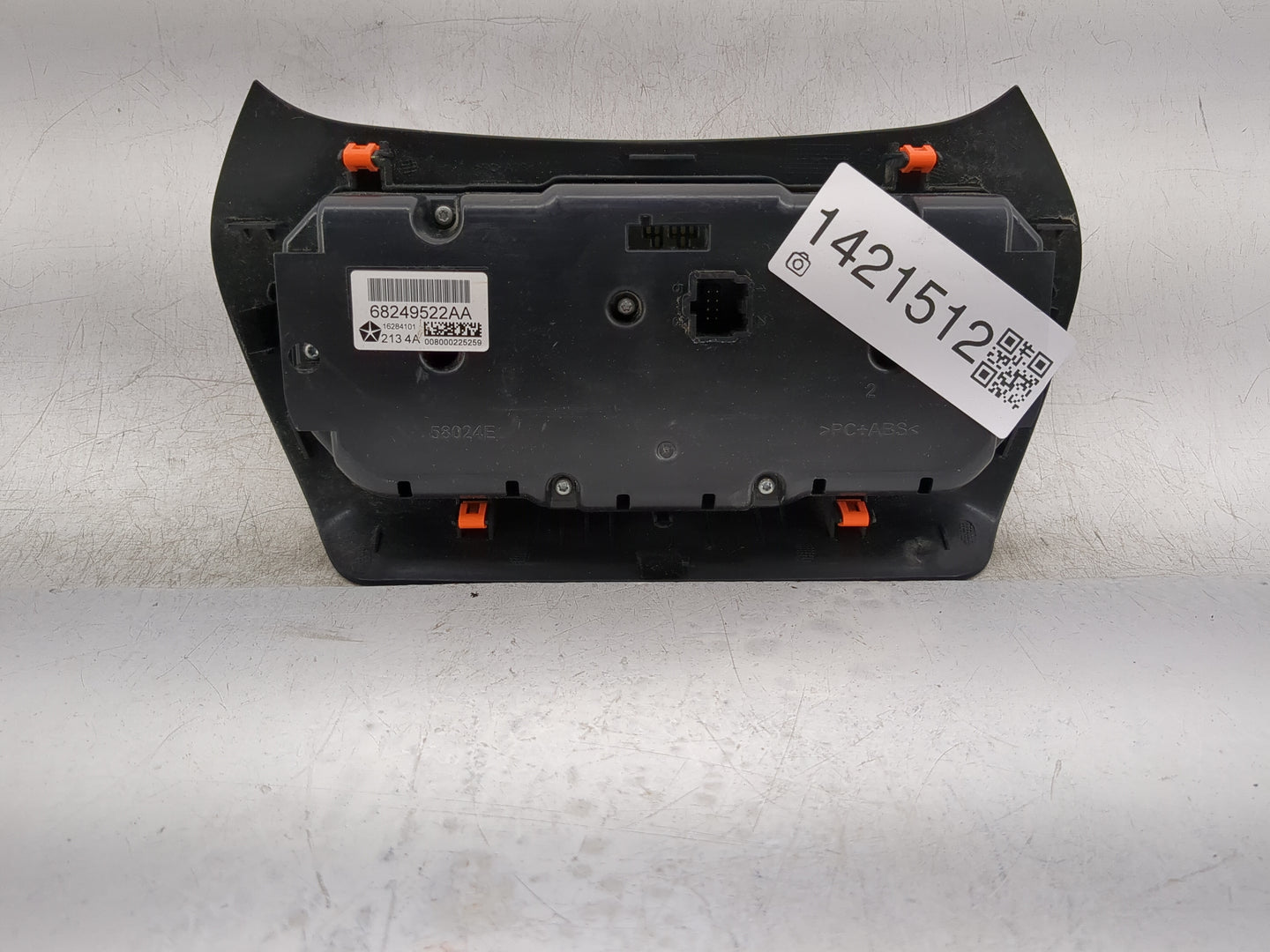 2015-2018 Jeep Cherokee Climate Control Module Temperature AC/Heater Replacement P/N:68249522AA Fits Fits 2015 2016 2017 201