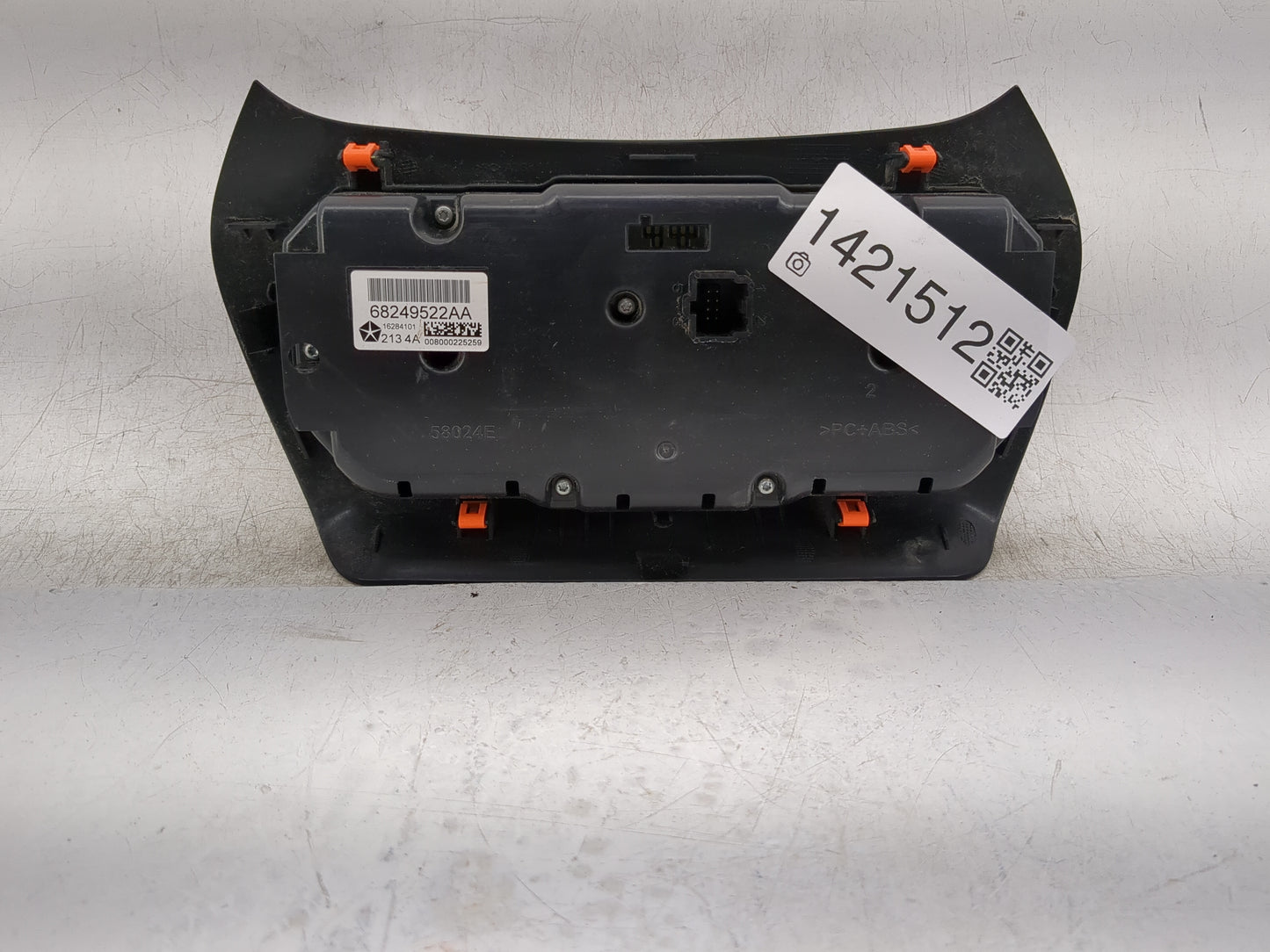 2015-2018 Jeep Cherokee Climate Control Module Temperature AC/Heater Replacement P/N:68249522AA Fits Fits 2015 2016 2017 201