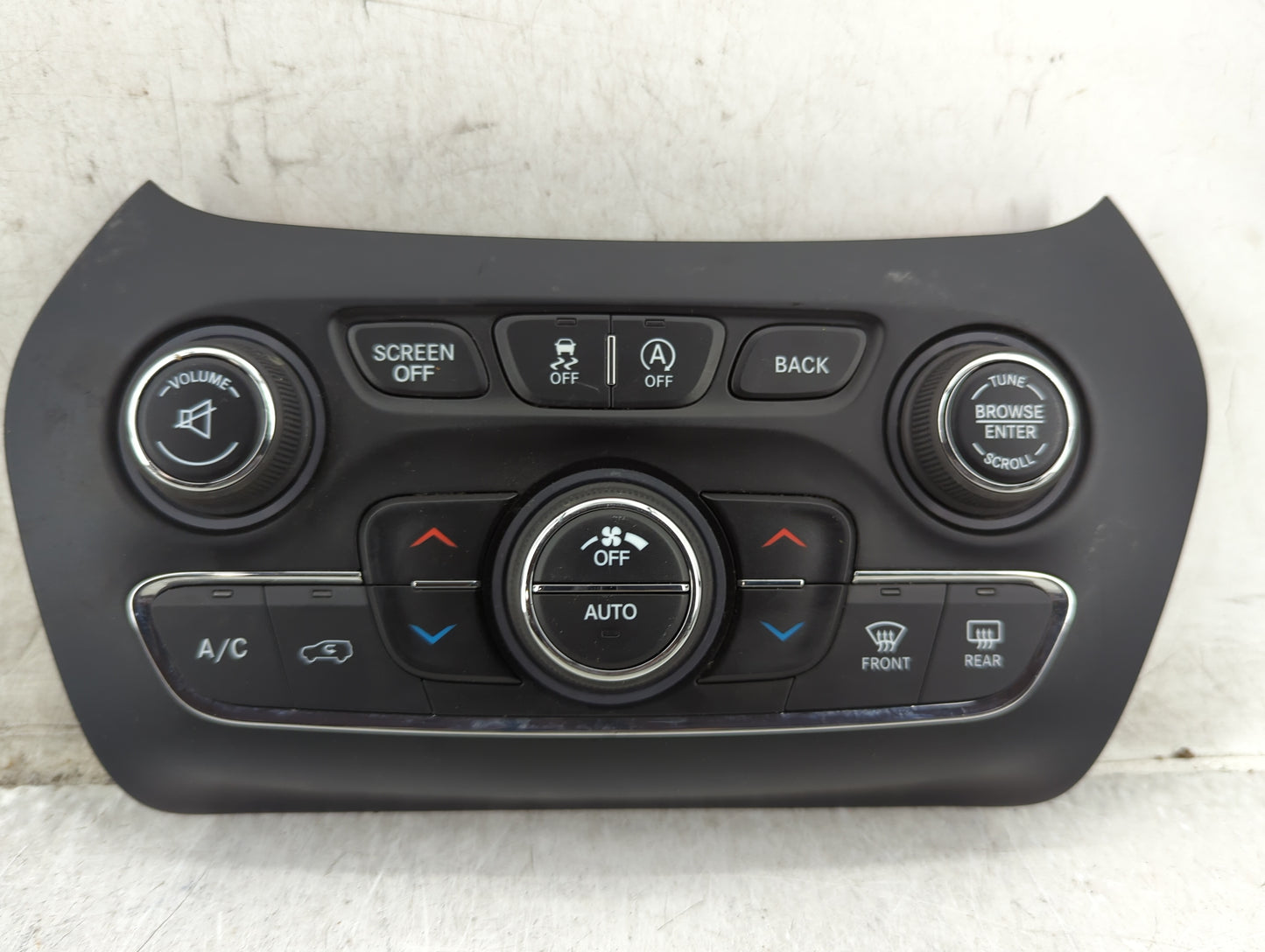 2015-2018 Jeep Cherokee Climate Control Module Temperature AC/Heater Replacement P/N:68249522AA Fits Fits 2015 2016 2017 201