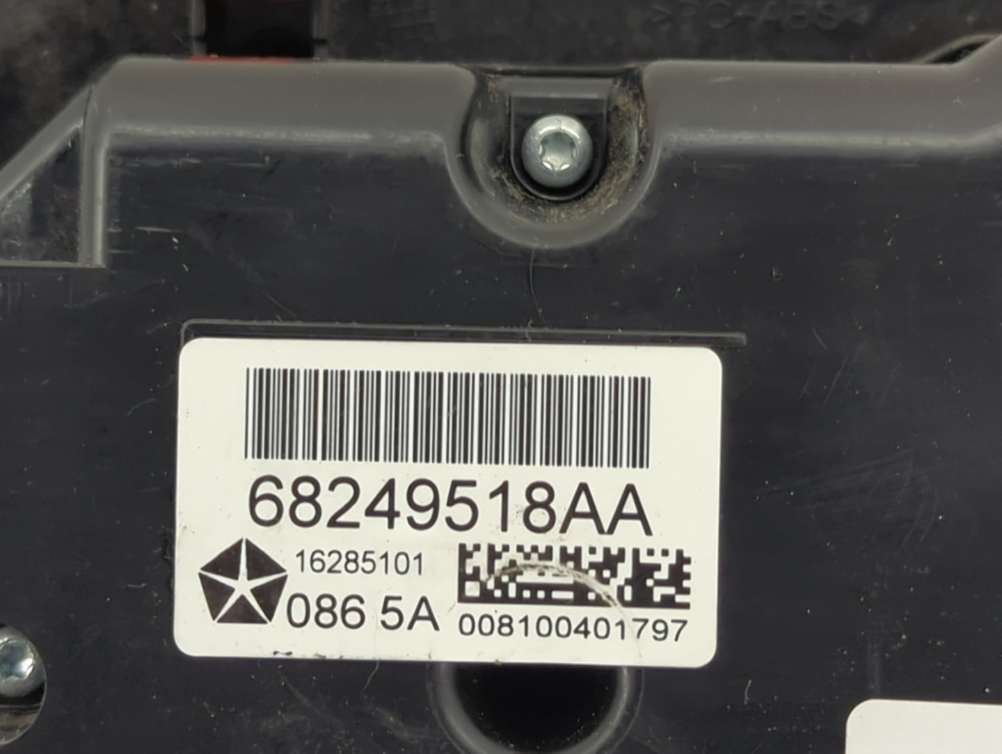2015-2018 Jeep Cherokee Climate Control Module Temperature AC/Heater Replacement P/N:68249518AA Fits Fits 2015 2016 2017 201
