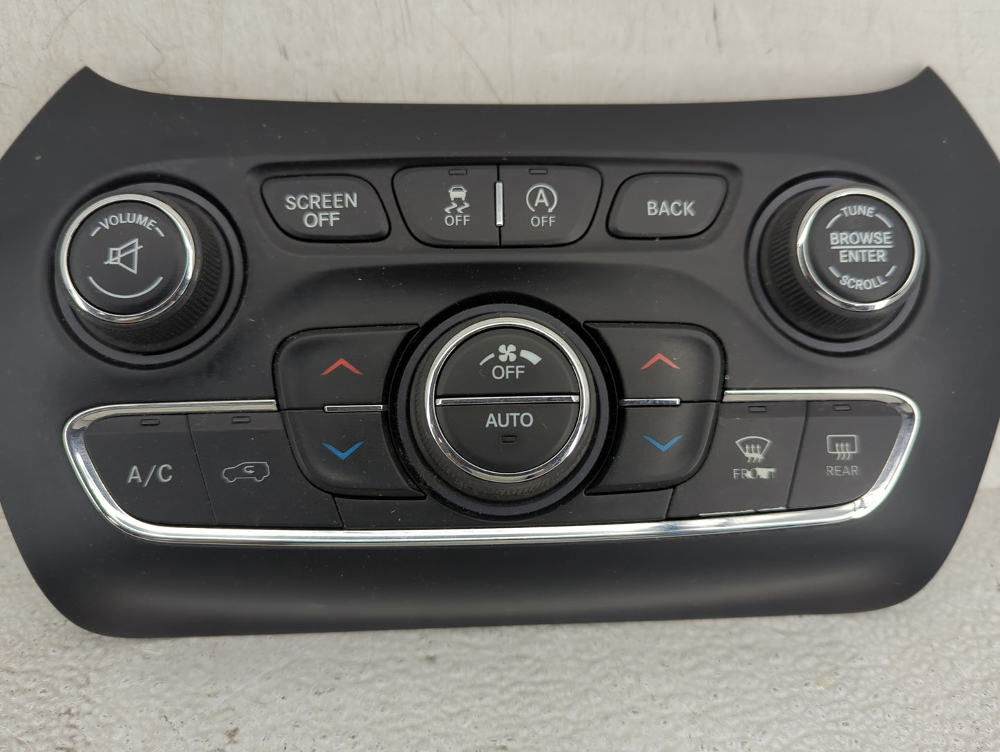 2015-2018 Jeep Cherokee Climate Control Module Temperature AC/Heater Replacement P/N:68249522AA Fits Fits 2015 2016 2017 201