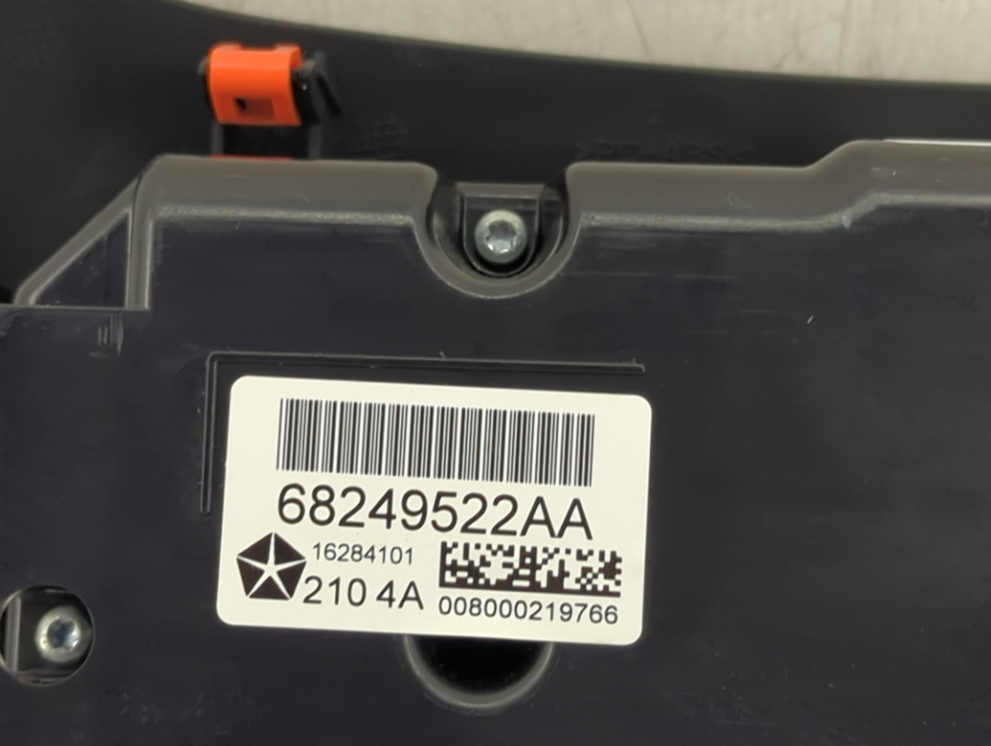 2015-2018 Jeep Cherokee Climate Control Module Temperature AC/Heater Replacement P/N:68249522AA Fits Fits 2015 2016 2017 201