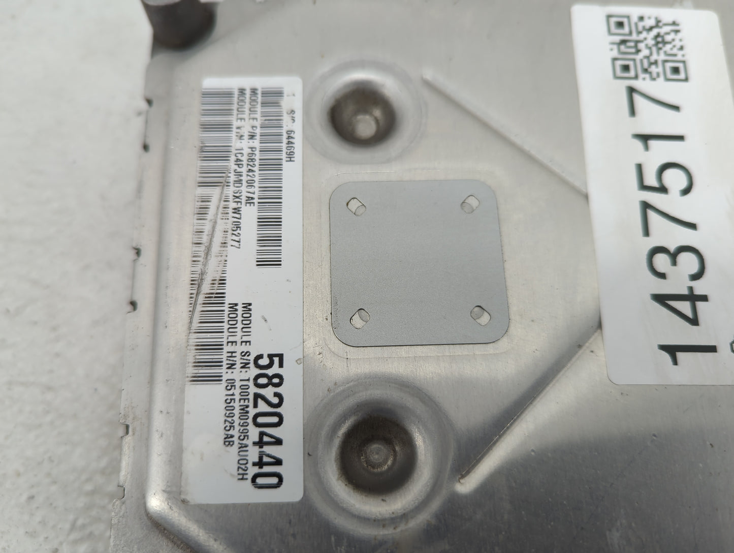 2015 Jeep Cherokee PCM Engine Control Computer ECU ECM PCU OEM P/N:P05150925AB P68242067AE, A2C74278401000, T00EM0995AUC8 Fi