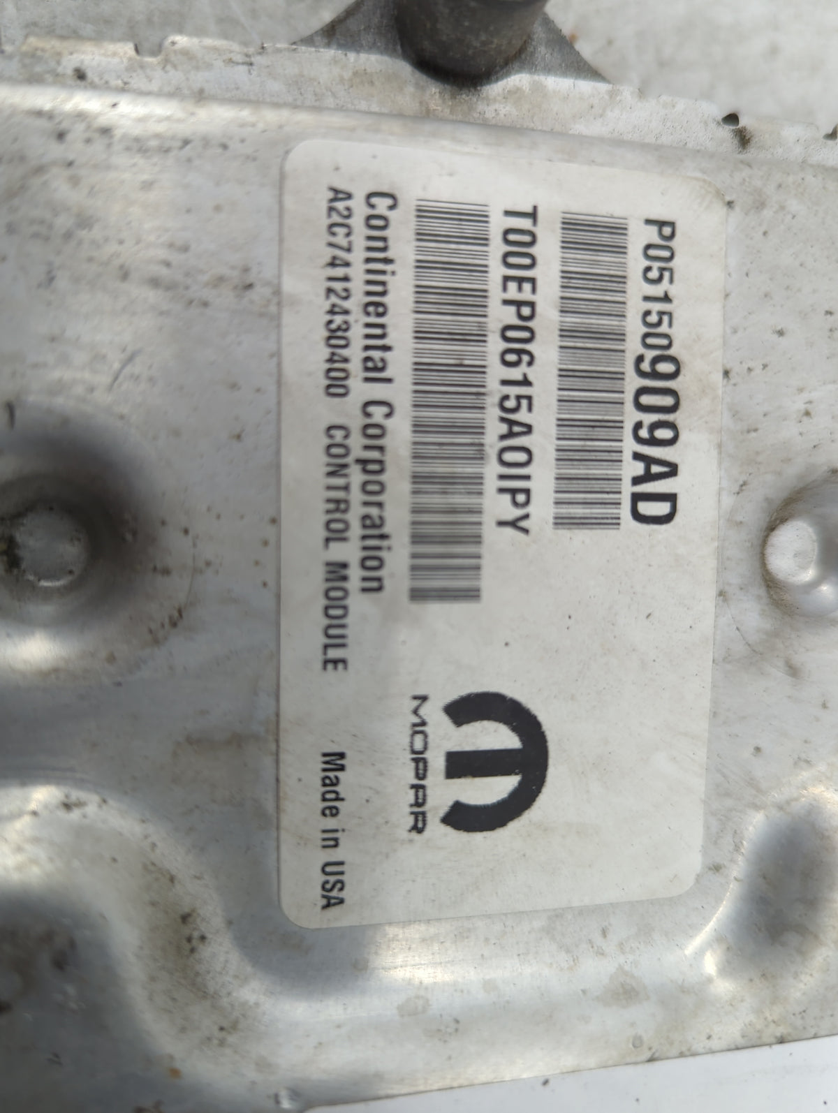 2015 Jeep Cherokee PCM Engine Control Computer ECU ECM PCU OEM P/N:P68242041AE T00EP0615A0IPY, 05150909AD, P05150909AD Fits 