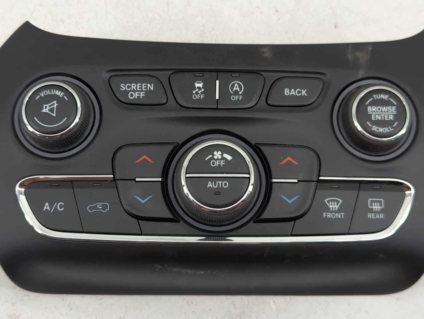2015-2018 Jeep Cherokee Climate Control Module Temperature AC/Heater Replacement P/N:68249522AA Fits Fits 2015 2016 2017 201