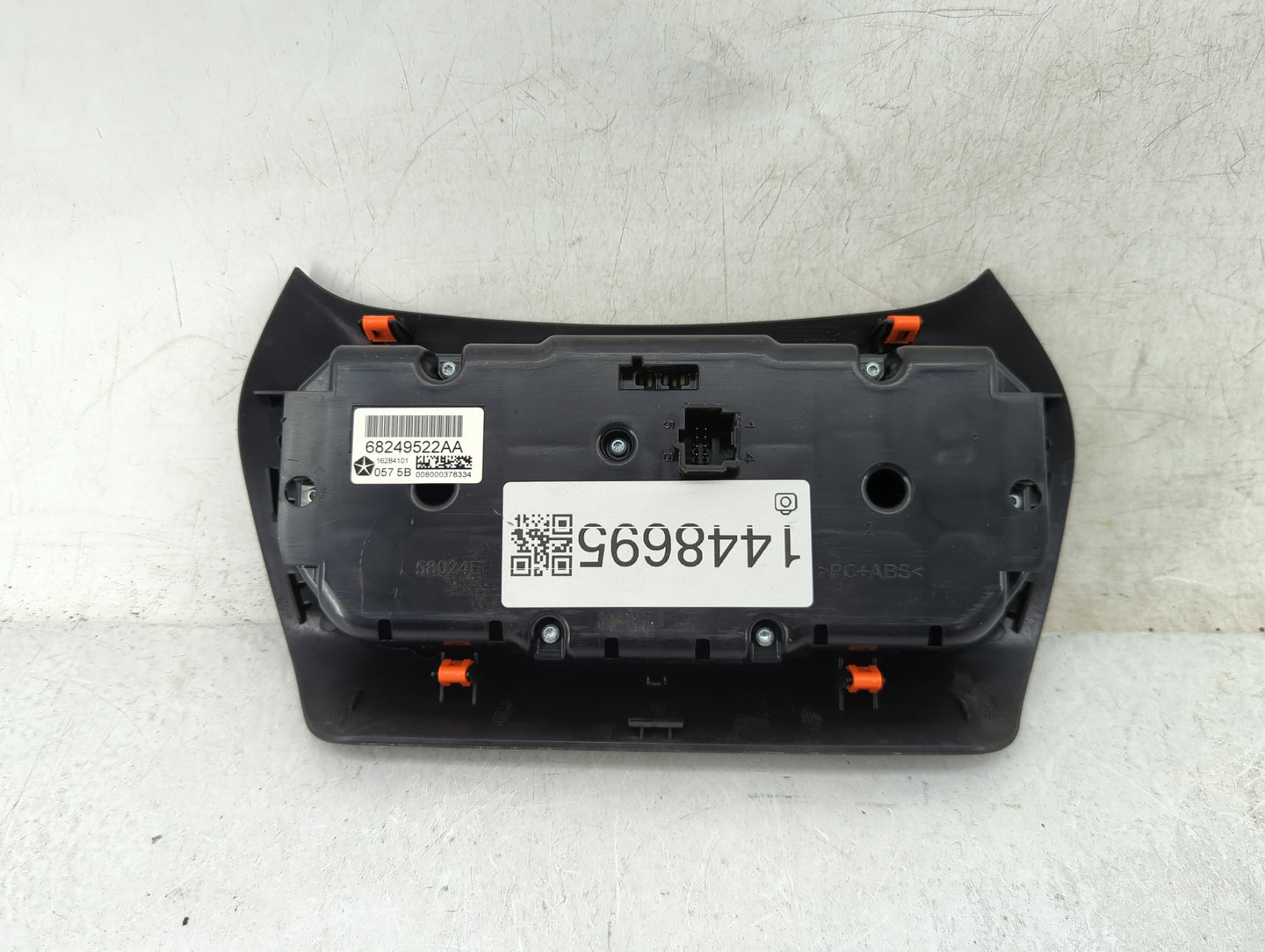 2015-2018 Jeep Cherokee Climate Control Module Temperature AC/Heater Replacement P/N:68249522AA AX5254HAC336 Fits OEM Used A