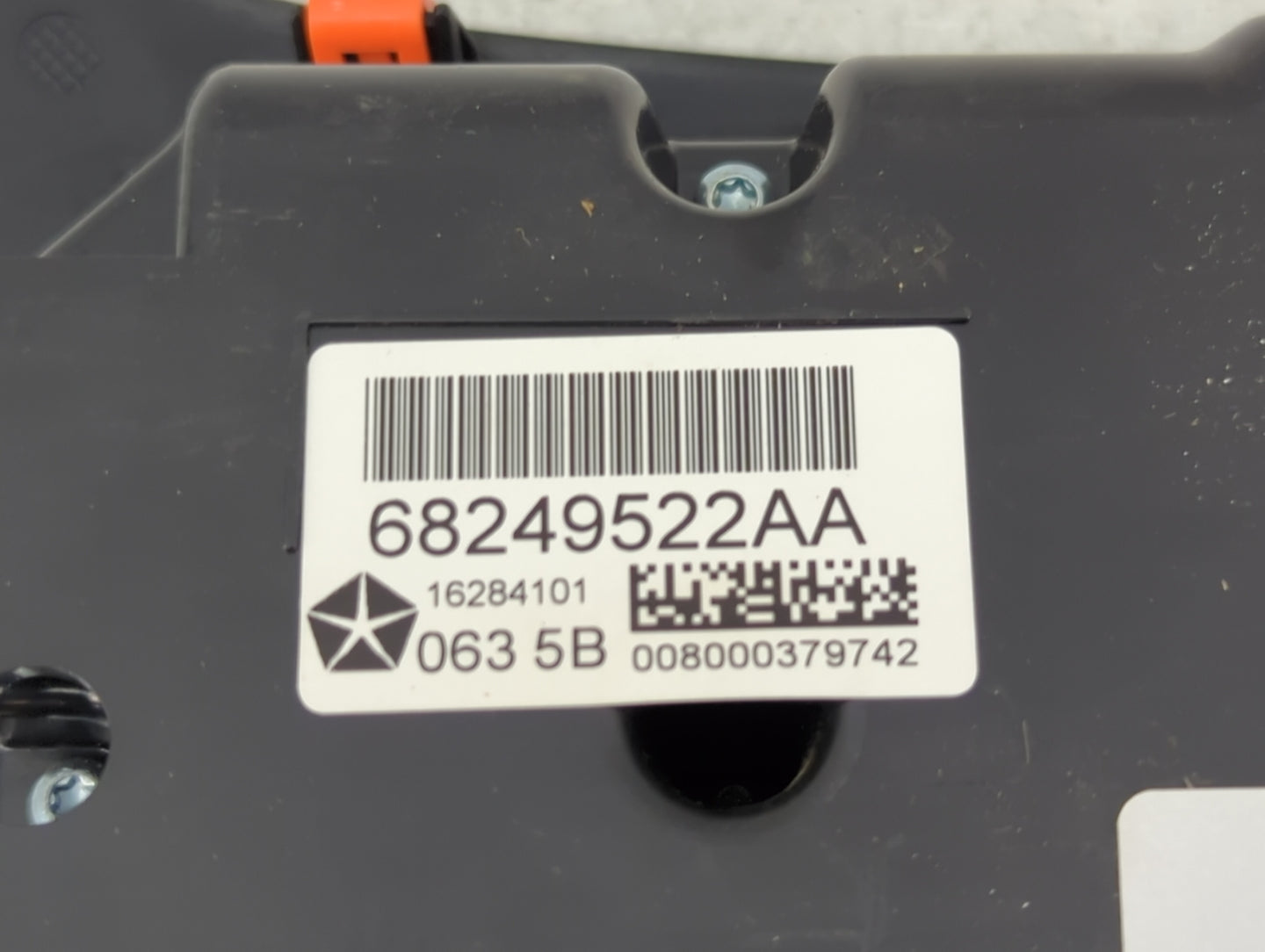 2015-2018 Jeep Cherokee Climate Control Module Temperature AC/Heater Replacement P/N:68249522AA Fits Fits 2015 2016 2017 201