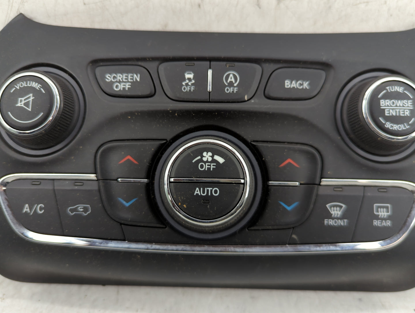 2015-2018 Jeep Cherokee Climate Control Module Temperature AC/Heater Replacement P/N:68249522AA Fits Fits 2015 2016 2017 201