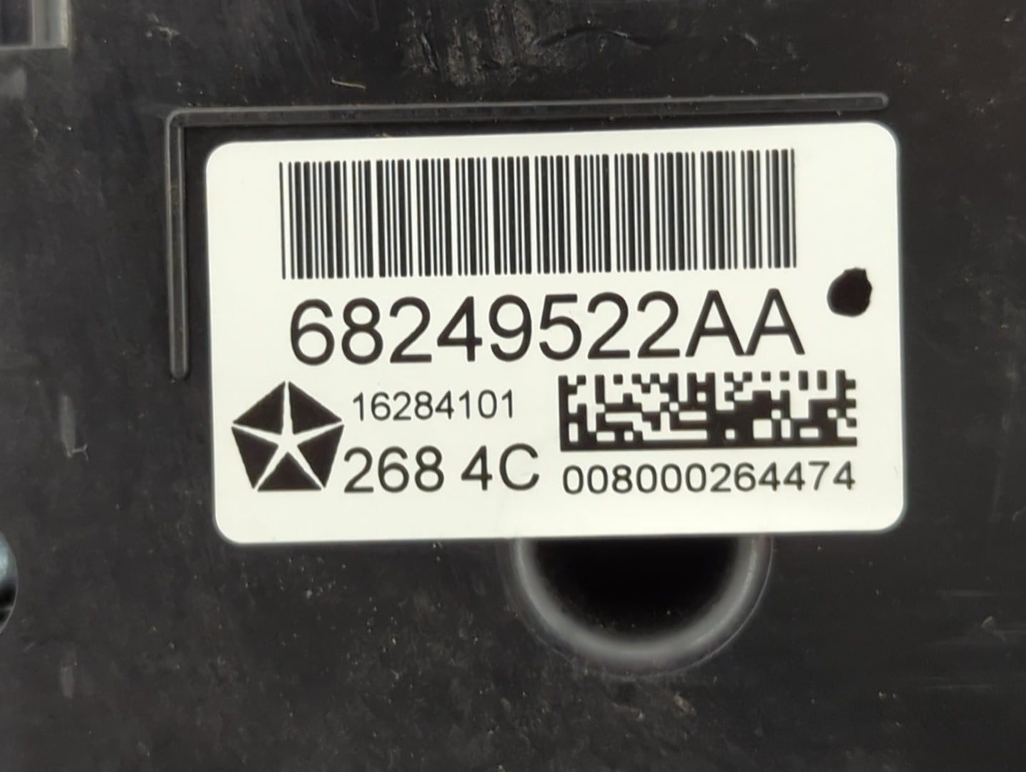 2015-2018 Jeep Cherokee Climate Control Module Temperature AC/Heater Replacement P/N:68249522AA Fits Fits 2015 2016 2017 201