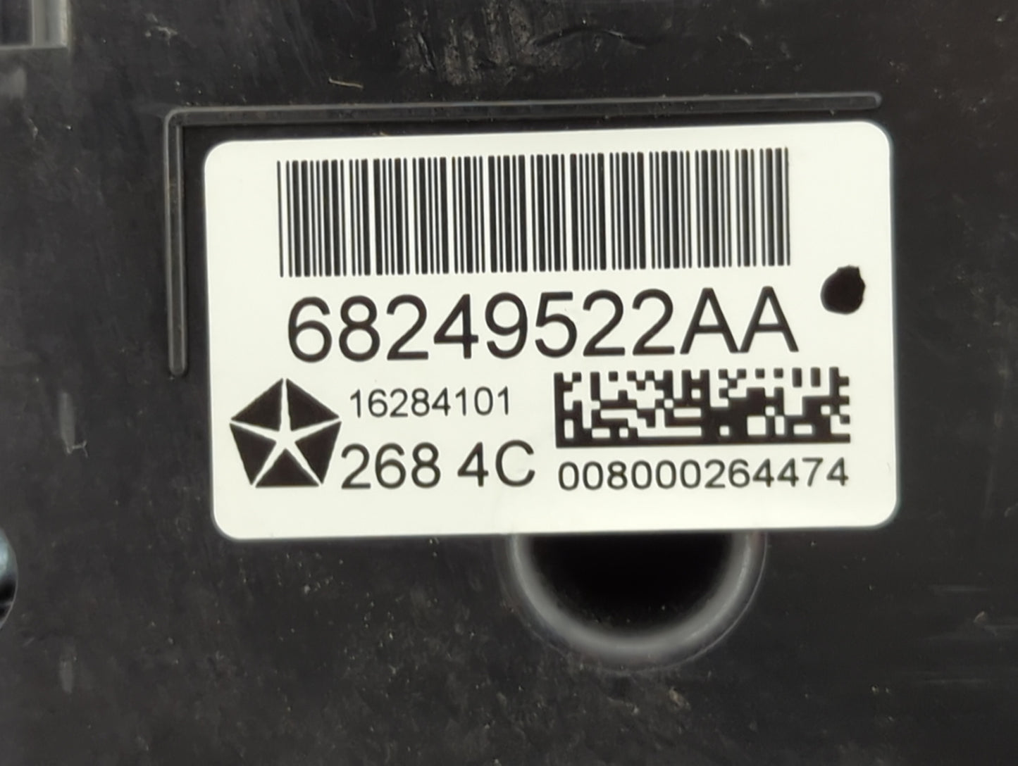 2015-2018 Jeep Cherokee Climate Control Module Temperature AC/Heater Replacement P/N:68249522AA Fits Fits 2015 2016 2017 201