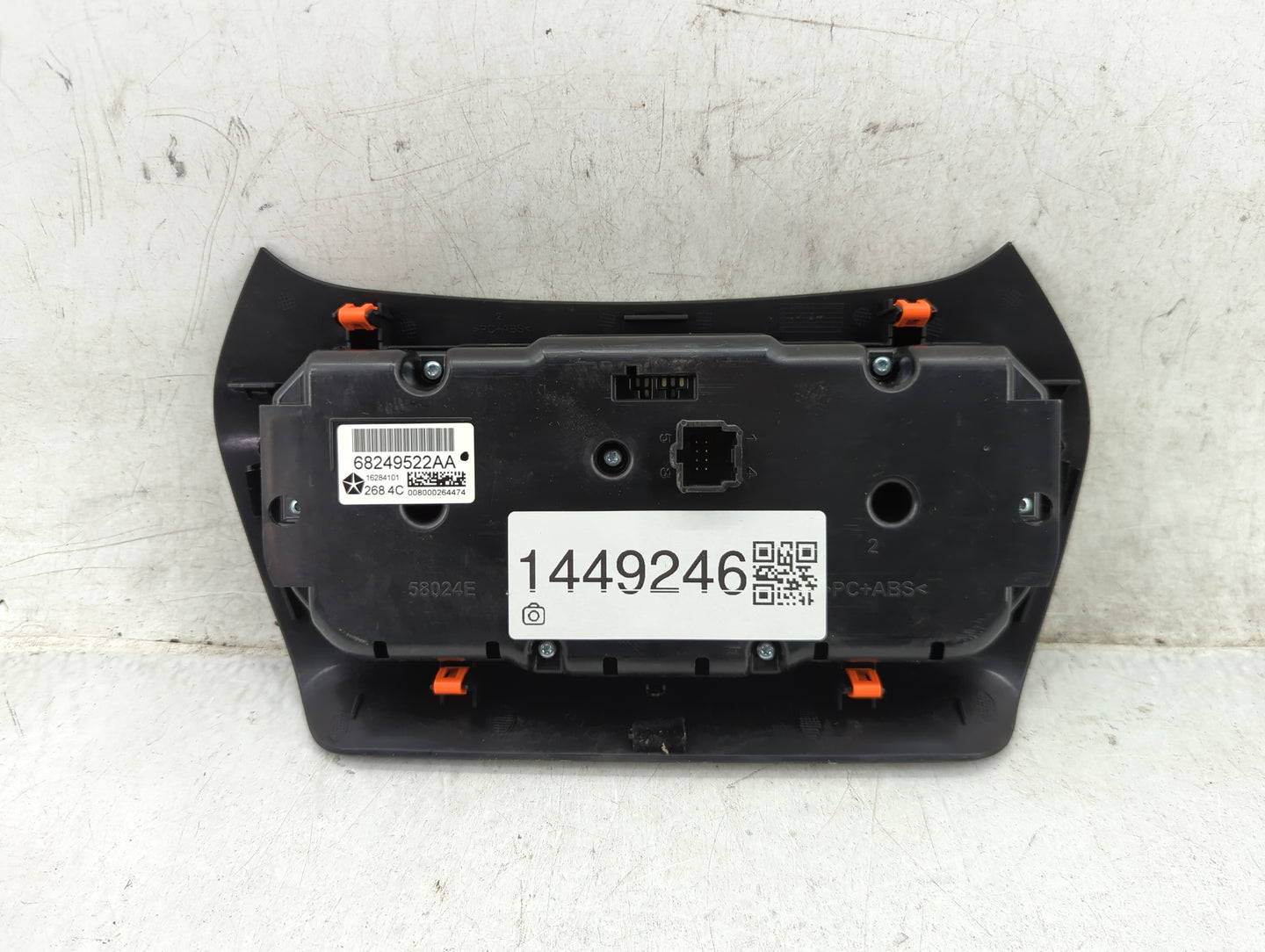2015-2018 Jeep Cherokee Climate Control Module Temperature AC/Heater Replacement P/N:68249522AA Fits Fits 2015 2016 2017 201