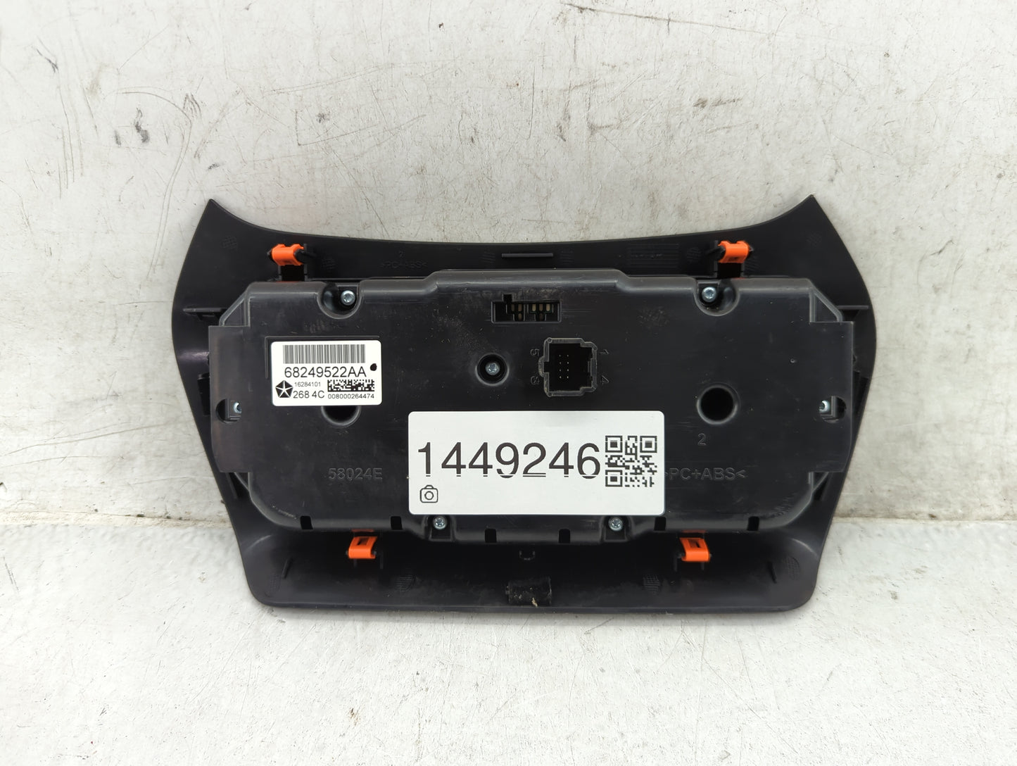 2015-2018 Jeep Cherokee Climate Control Module Temperature AC/Heater Replacement P/N:68249522AA Fits Fits 2015 2016 2017 201