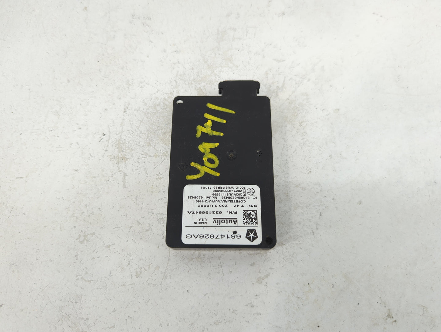 2014-2016 Jeep Cherokee Driver Assist Control Module 1460267 - Oemusedautoparts1.com