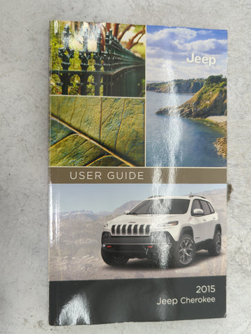 2015 Jeep Cherokee Owners Manual Book Guide P/N:15KL74-926-AA 15KL74-426-AA OEM Used Auto Parts