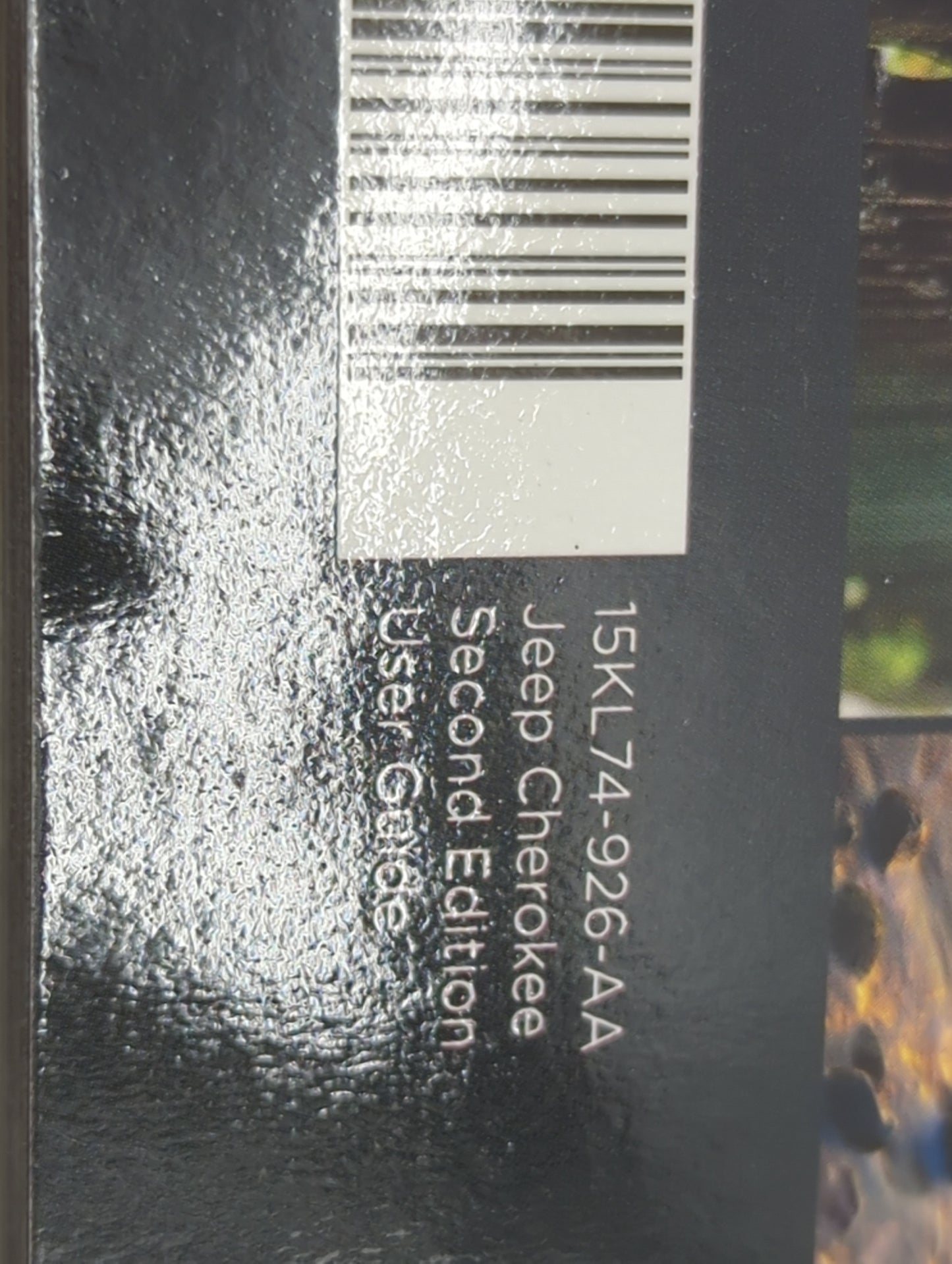 2015 Jeep Cherokee Owners Manual Book Guide P/N:15KL74-926-AA 15KL74-426-AA OEM Used Auto Parts - Oemusedautoparts1.com
