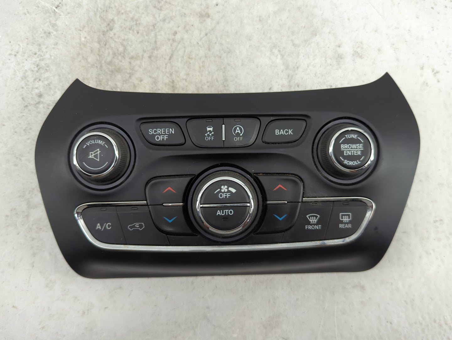 2015-2018 Jeep Cherokee Climate Control Module Temperature AC/Heater Replacement P/N:68249522AA Fits Fits 2015 2016 2017 201