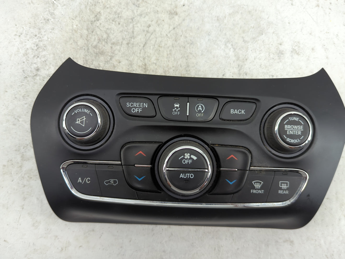 2015-2018 Jeep Cherokee Climate Control Module Temperature AC/Heater Replacement P/N:68249522AA Fits Fits 2015 2016 2017 201