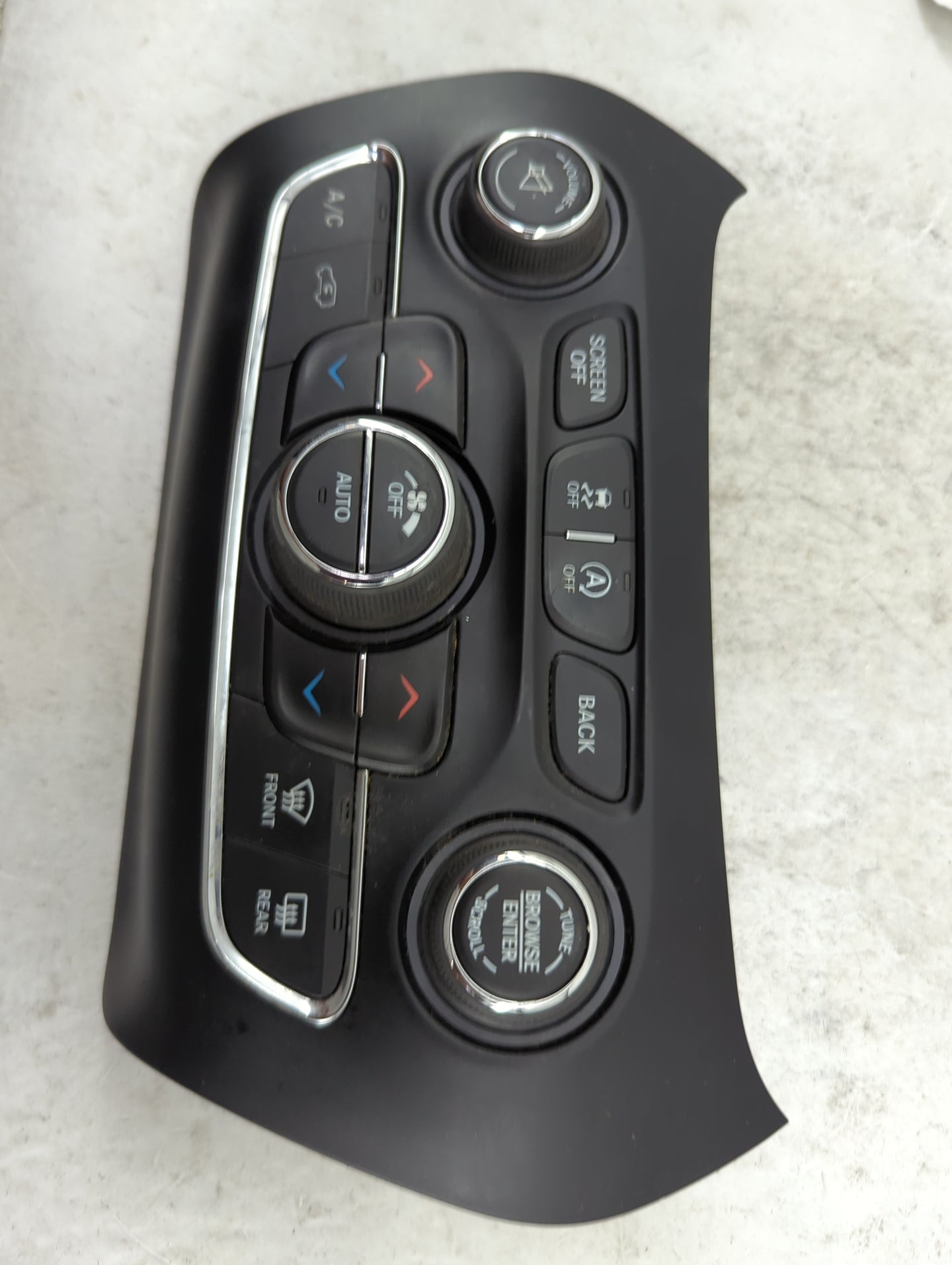 2015-2018 Jeep Cherokee Climate Control Module Temperature AC/Heater Replacement P/N:68249522AA Fits Fits 2015 2016 2017 201