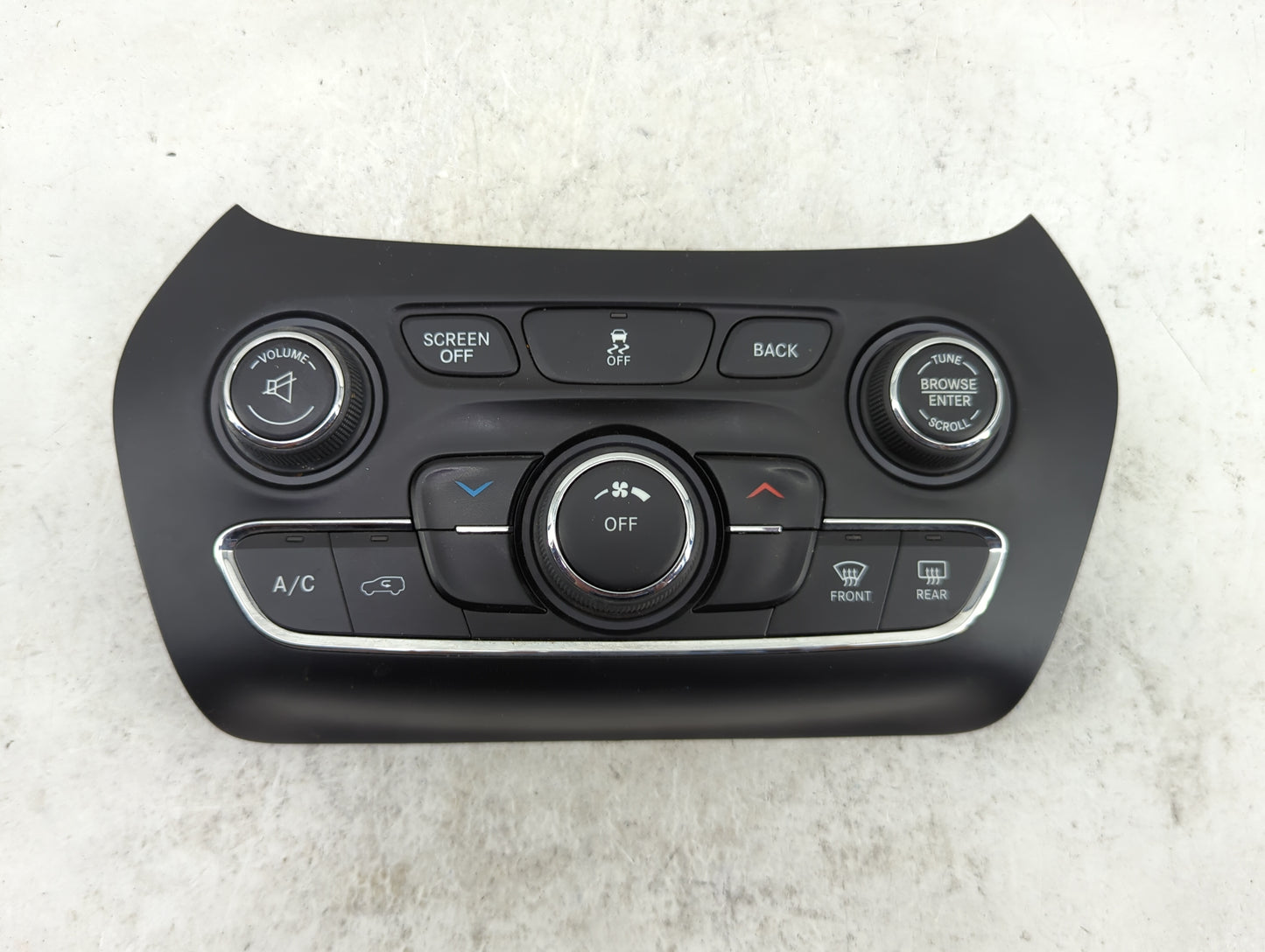 2015-2018 Jeep Cherokee Climate Control Module Temperature AC/Heater Replacement P/N:68249516AA 162800101 Fits OEM Used Auto