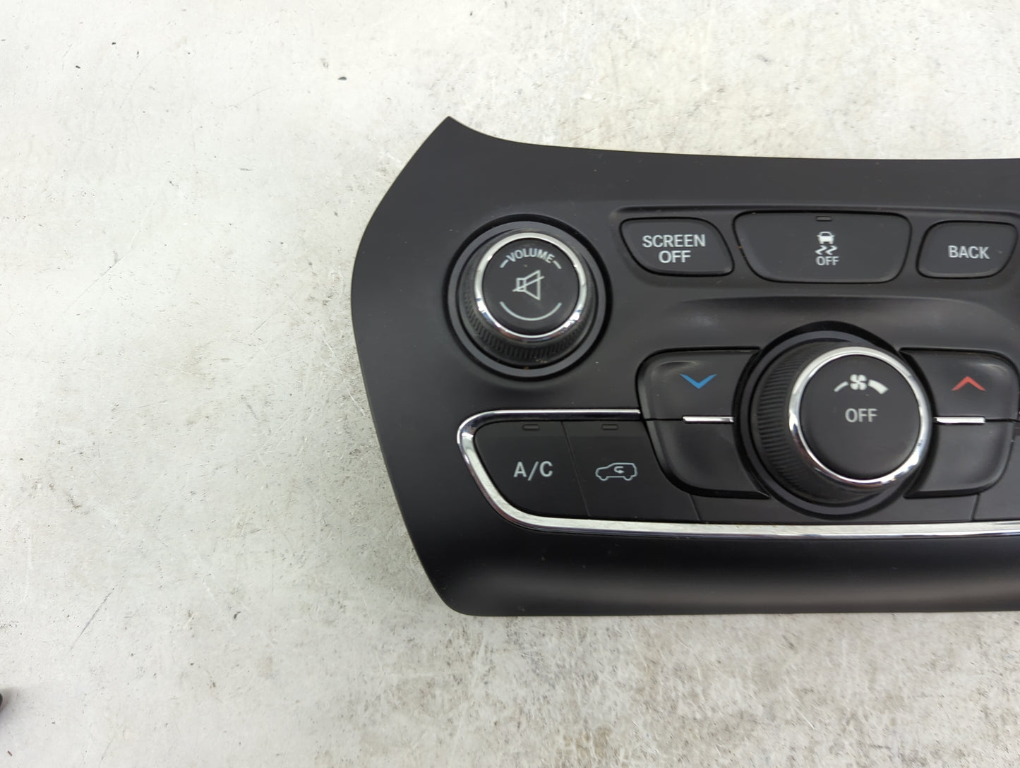 2015-2018 Jeep Cherokee Climate Control Module Temperature AC/Heater Replacement P/N:68249516AA 162800101 Fits OEM Used Auto