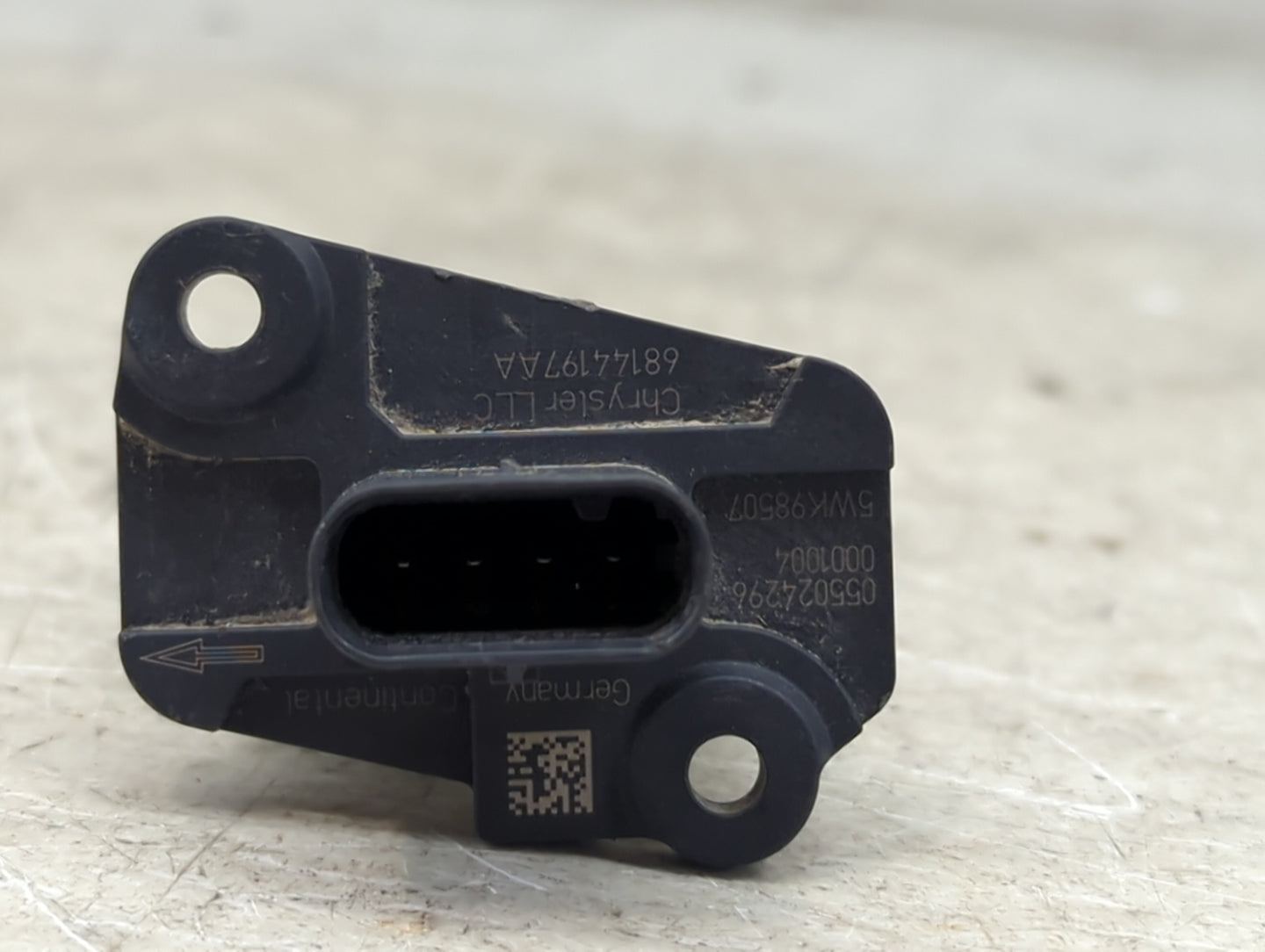 2014-2018 Jeep Cherokee Mass Air Flow Meter Maf 1486483 - Oemusedautoparts1.com