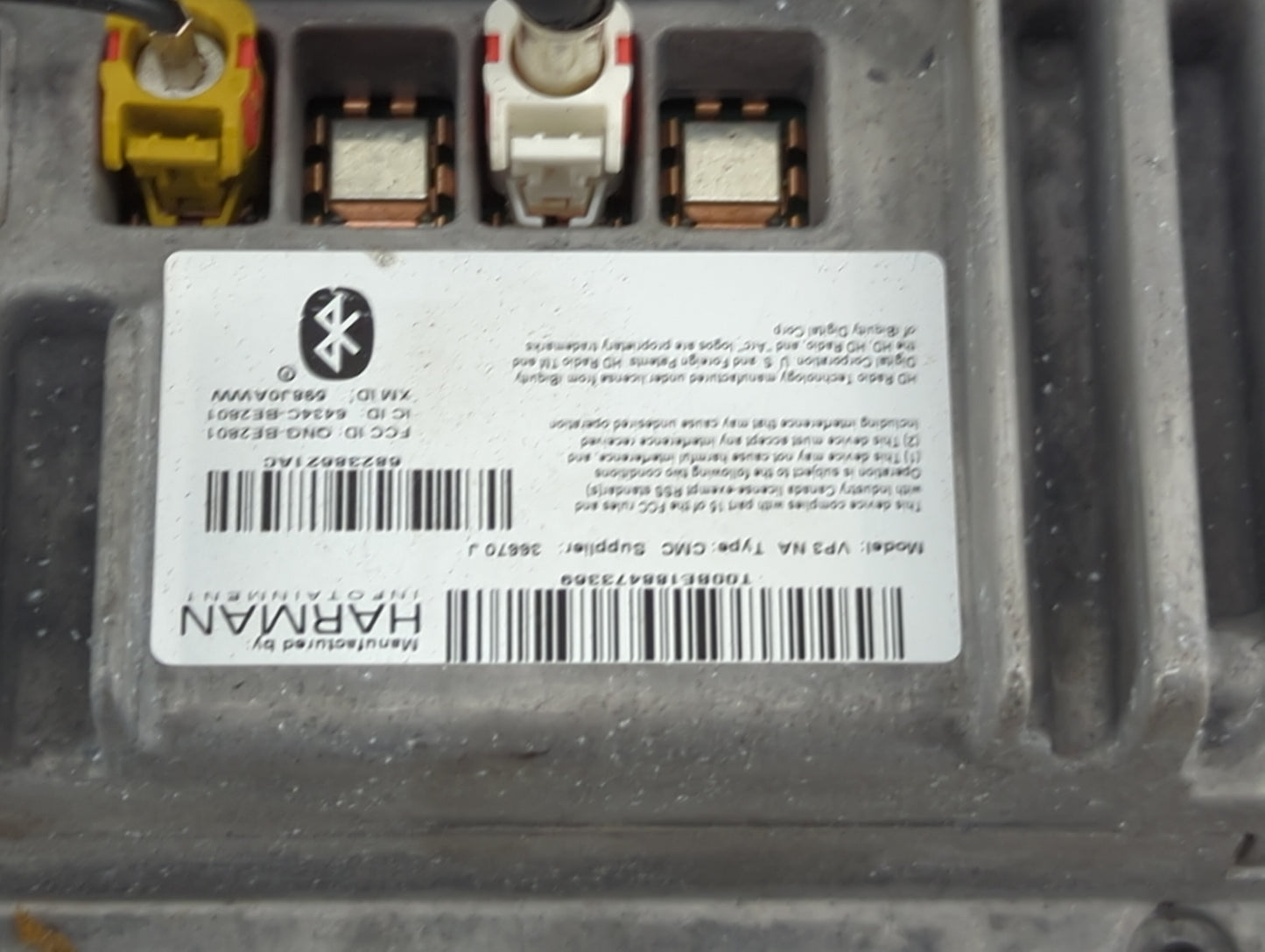 2015 Jeep Cherokee Information Display Screen 1494745 - Oemusedautoparts1.com