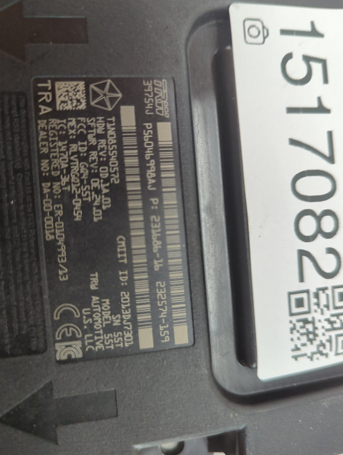2015-2015 Jeep Cherokee Gateway Control Module - Oemusedautoparts1.com