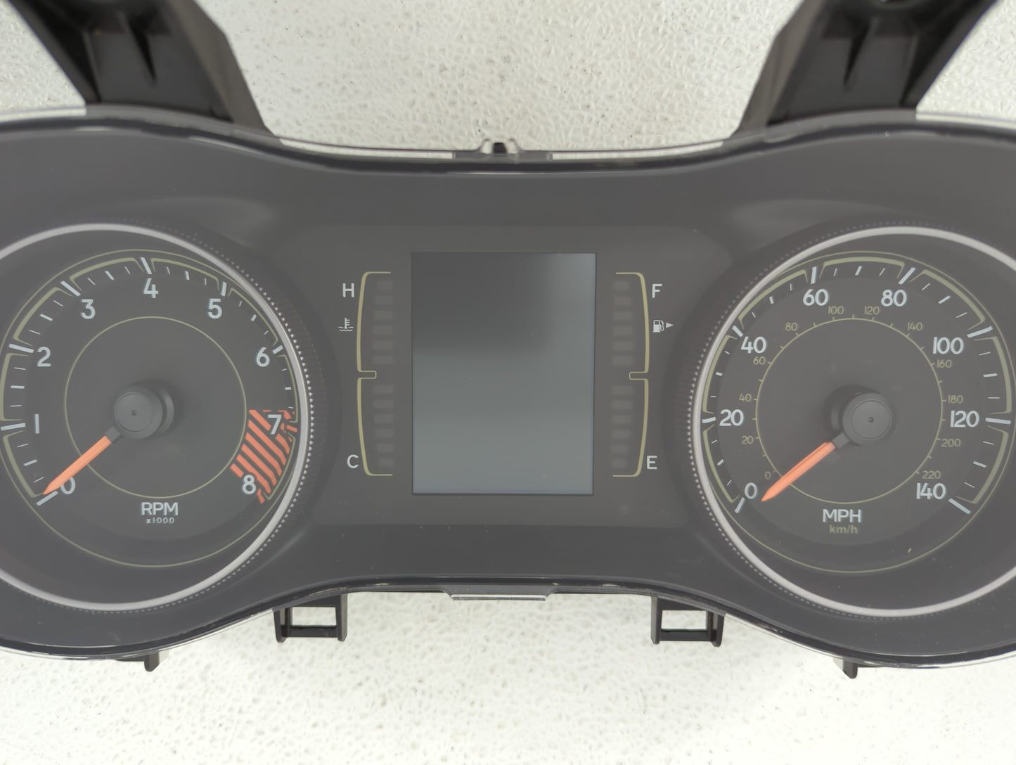 2015 Jeep Cherokee Instrument Cluster Speedometer Gauges P/N:P68241304AC Fits OEM Used Auto Parts - Oemusedautoparts1.com