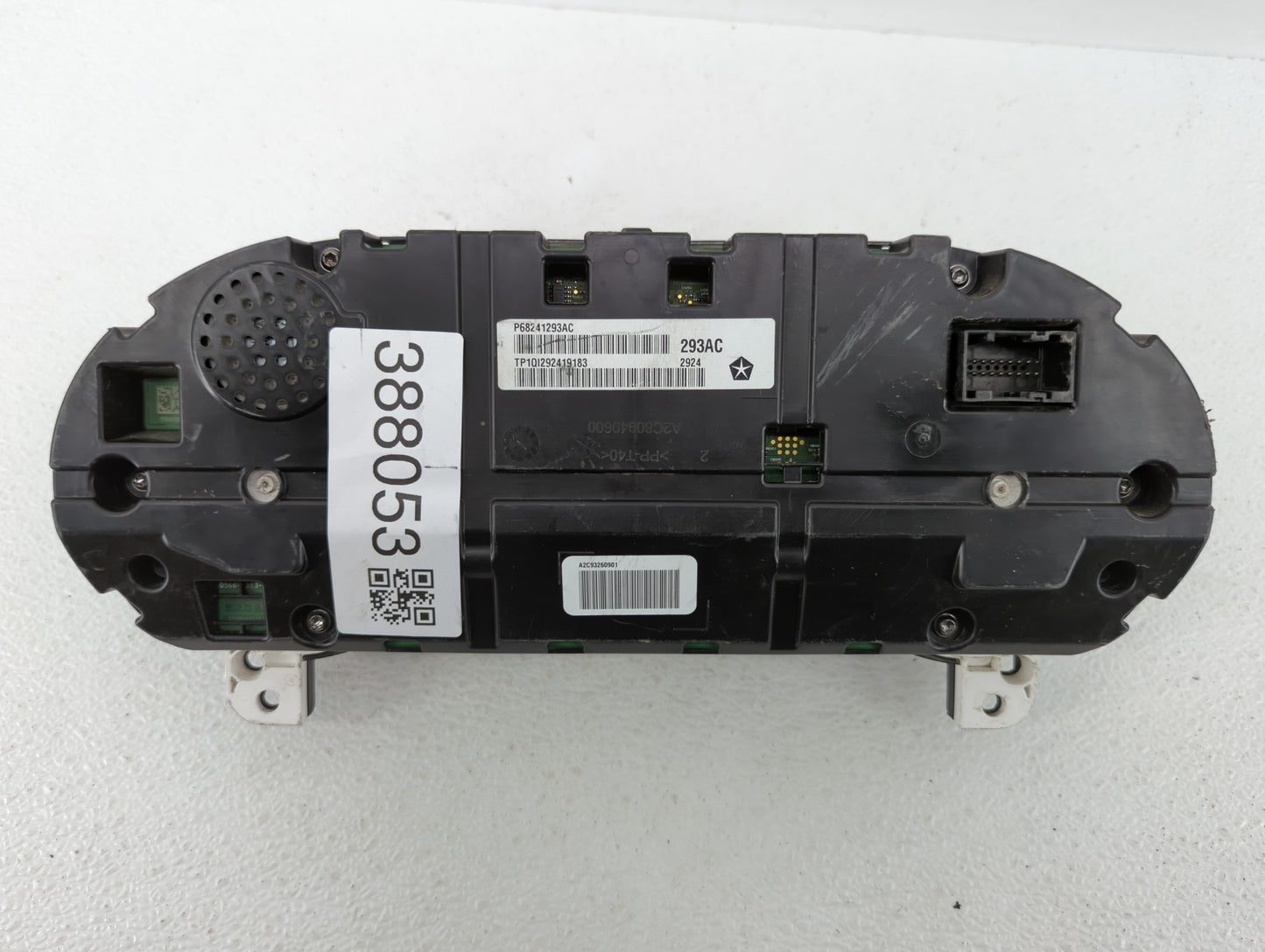 2015 Jeep Cherokee Instrument Cluster Speedometer Gauges P/N:P68241293AC P68241293AD Fits OEM Used Auto Parts - Oemusedautop