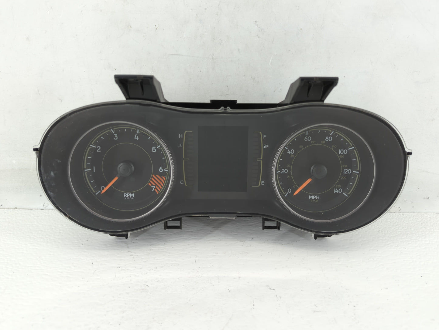2015 Jeep Cherokee Instrument Cluster Speedometer Gauges P/N:P68241293AC Fits OEM Used Auto Parts - Oemusedautoparts1.com