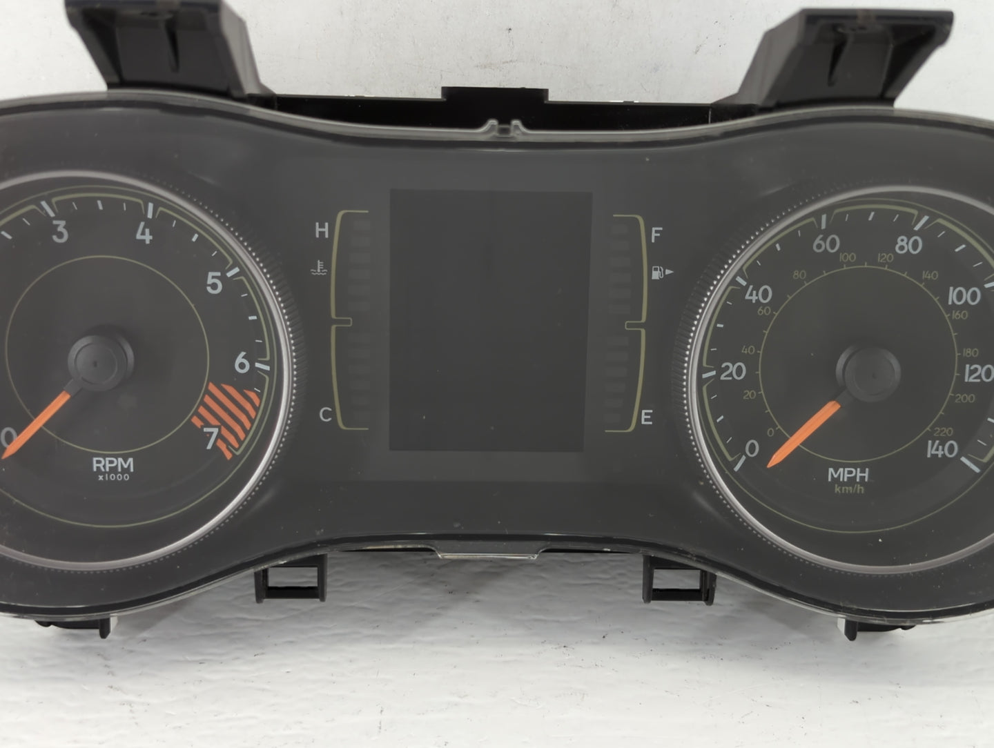 2015 Jeep Cherokee Instrument Cluster Speedometer Gauges P/N:P68241293AC Fits OEM Used Auto Parts - Oemusedautoparts1.com
