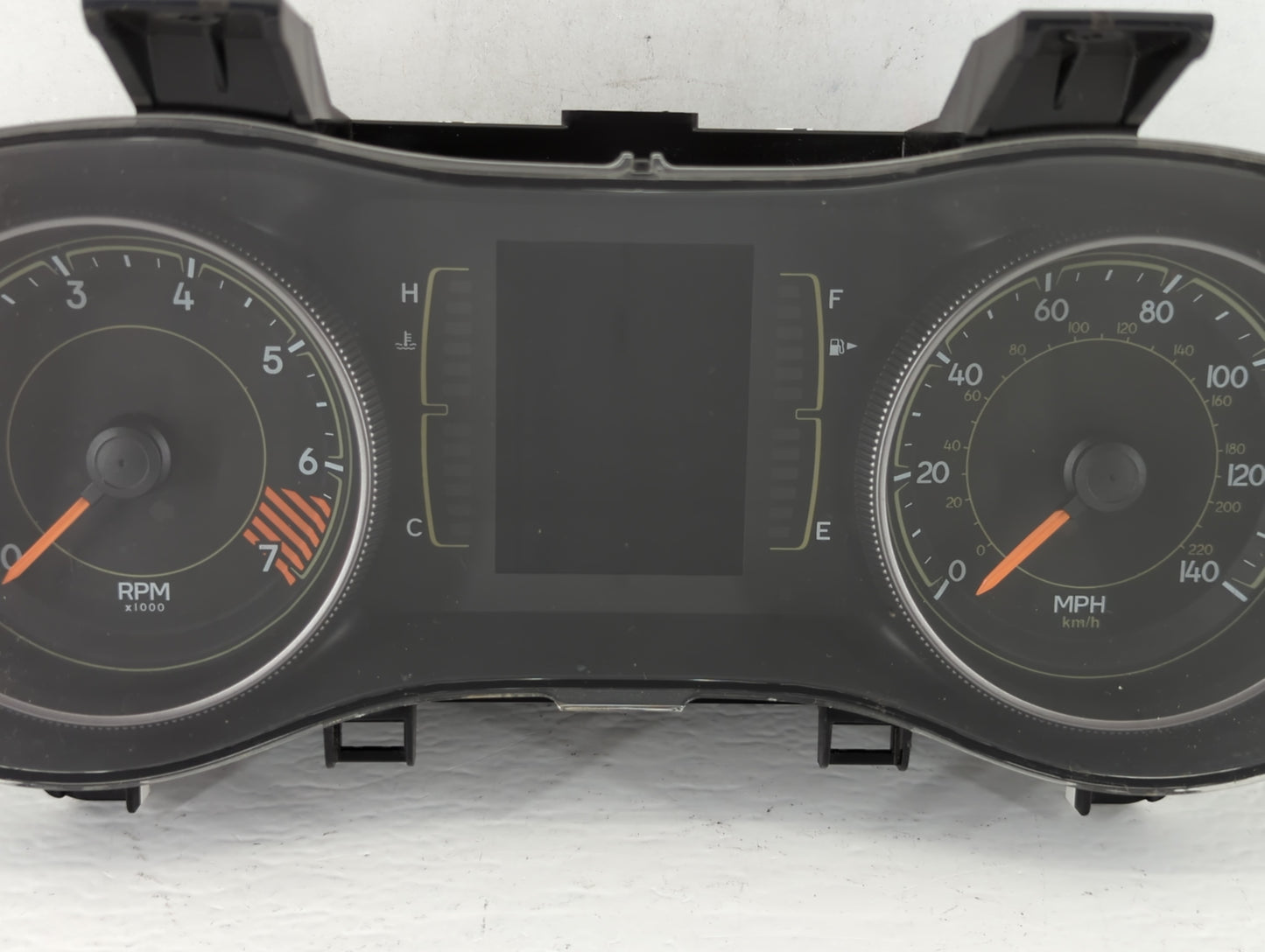 2015 Jeep Cherokee Instrument Cluster Speedometer Gauges P/N:P68241293AC Fits OEM Used Auto Parts - Oemusedautoparts1.com