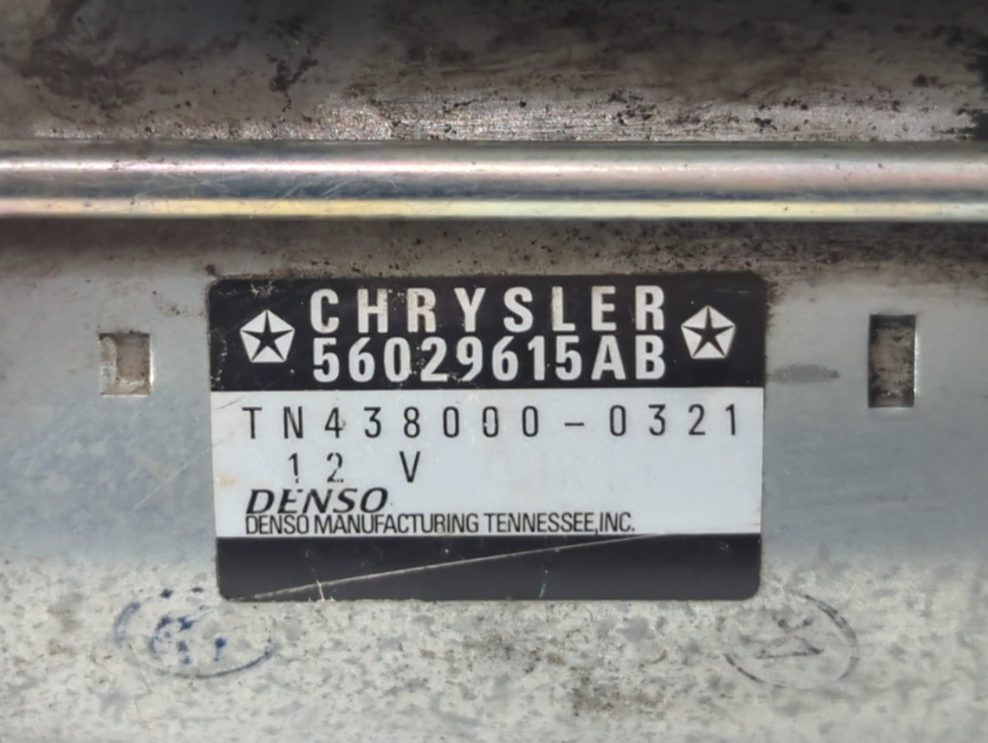 2015-2022 Jeep Cherokee Car Starter Motor Solenoid OEM P/N:TN438000-0321 56029615AB Fits OEM Used Auto Parts - Oemusedautopa
