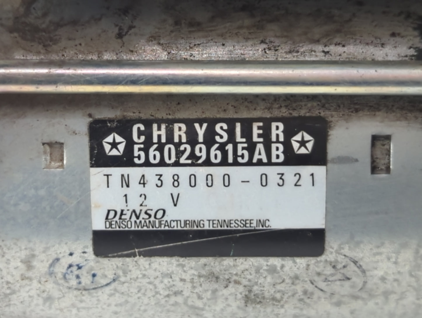 2015-2022 Jeep Cherokee Car Starter Motor Solenoid OEM P/N:TN438000-0321 56029615AB Fits OEM Used Auto Parts - Oemusedautopa