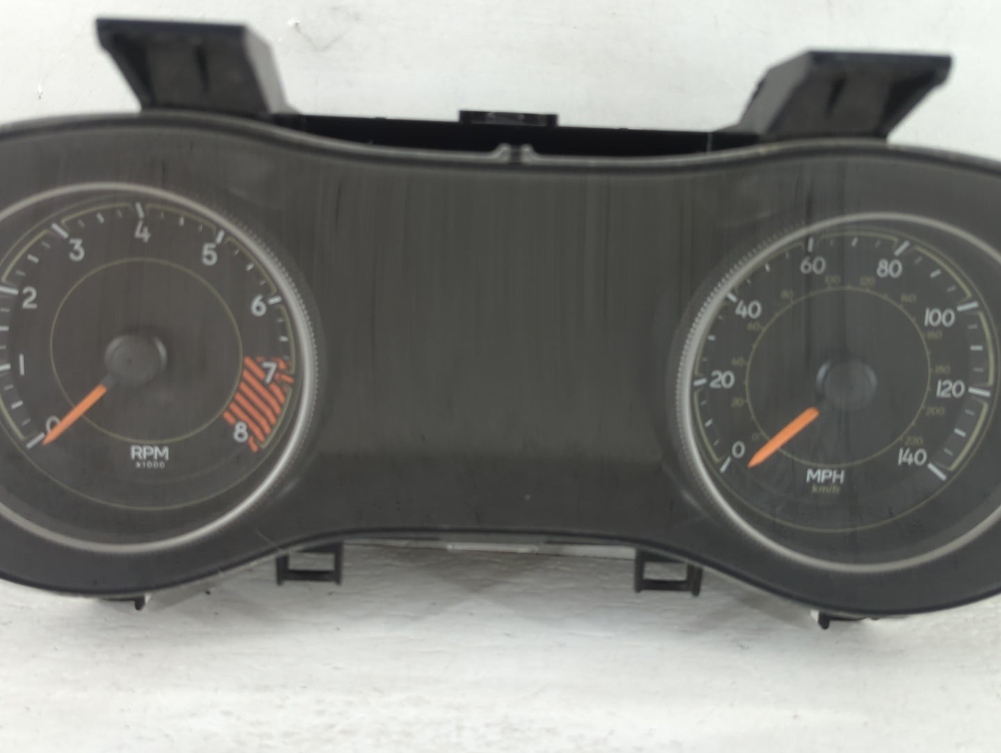 2015 Jeep Cherokee Instrument Cluster Speedometer Gauges P/N:P68241330AC Fits OEM Used Auto Parts - Oemusedautoparts1.com