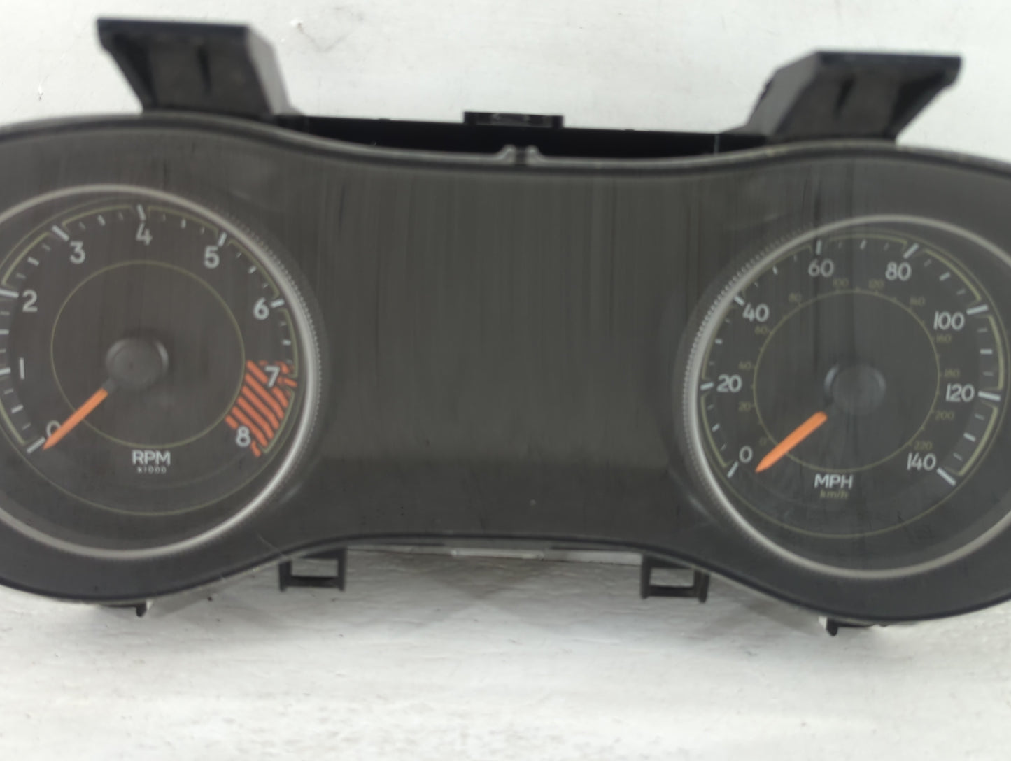 2015 Jeep Cherokee Instrument Cluster Speedometer Gauges P/N:P68241330AC Fits OEM Used Auto Parts - Oemusedautoparts1.com