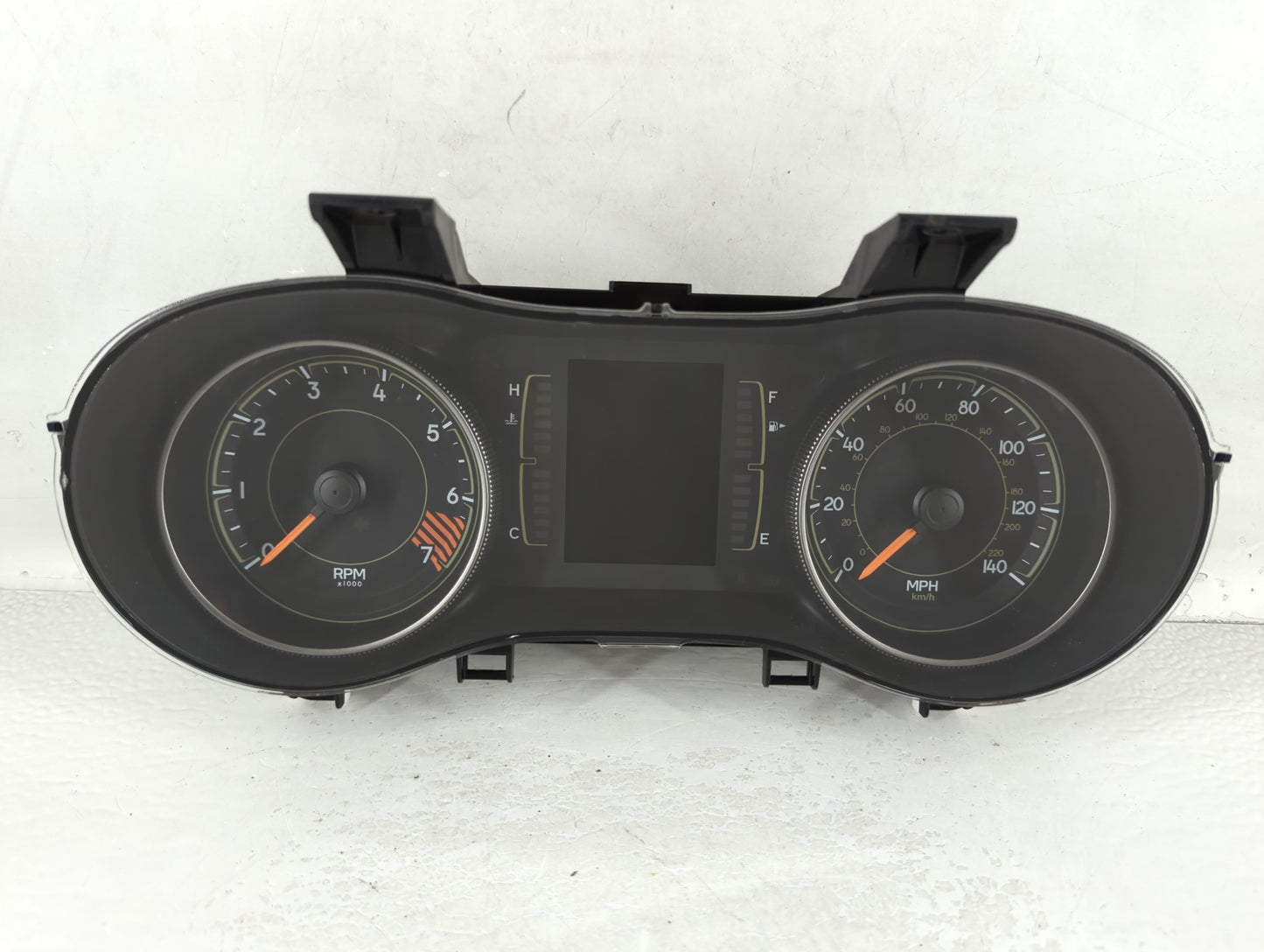 2015 Jeep Cherokee Instrument Cluster Speedometer Gauges P/N:P68241293AC Fits OEM Used Auto Parts - Oemusedautoparts1.com