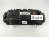 2015 Jeep Cherokee Instrument Cluster Speedometer Gauges P/N:P68241293AC Fits OEM Used Auto Parts - Oemusedautoparts1.com