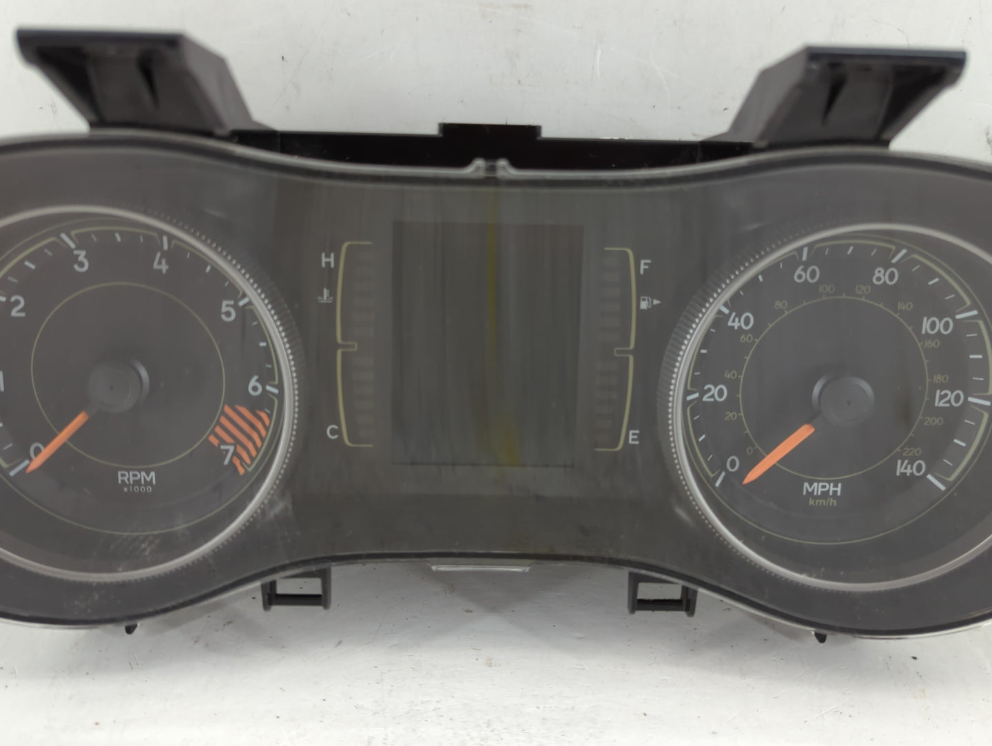 2015 Jeep Cherokee Instrument Cluster Speedometer Gauges P/N:68241293AC Fits OEM Used Auto Parts - Oemusedautoparts1.com
